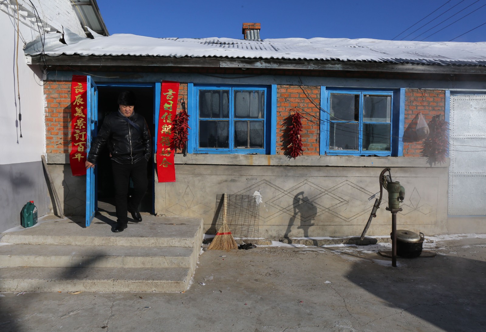 很有东北特色的农家小院,谈不上豪华,但干净,利落,很东北.