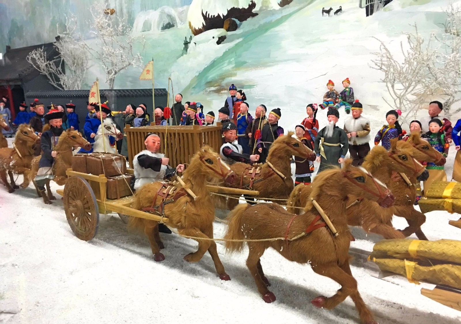 清朝东北地区的各类特色贡品原来是这样送往京城进贡的!