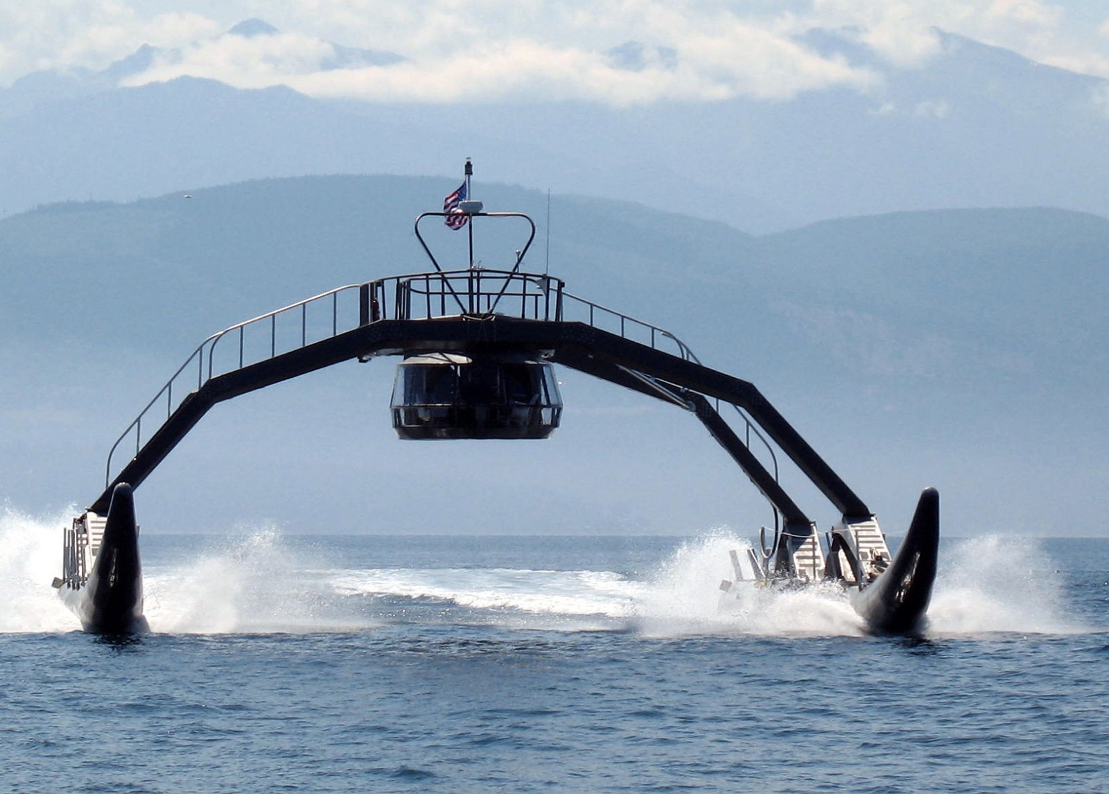 海雀,远处看它很酷,因为它们都是以海洋生物(最常见的是海豚)的形状来