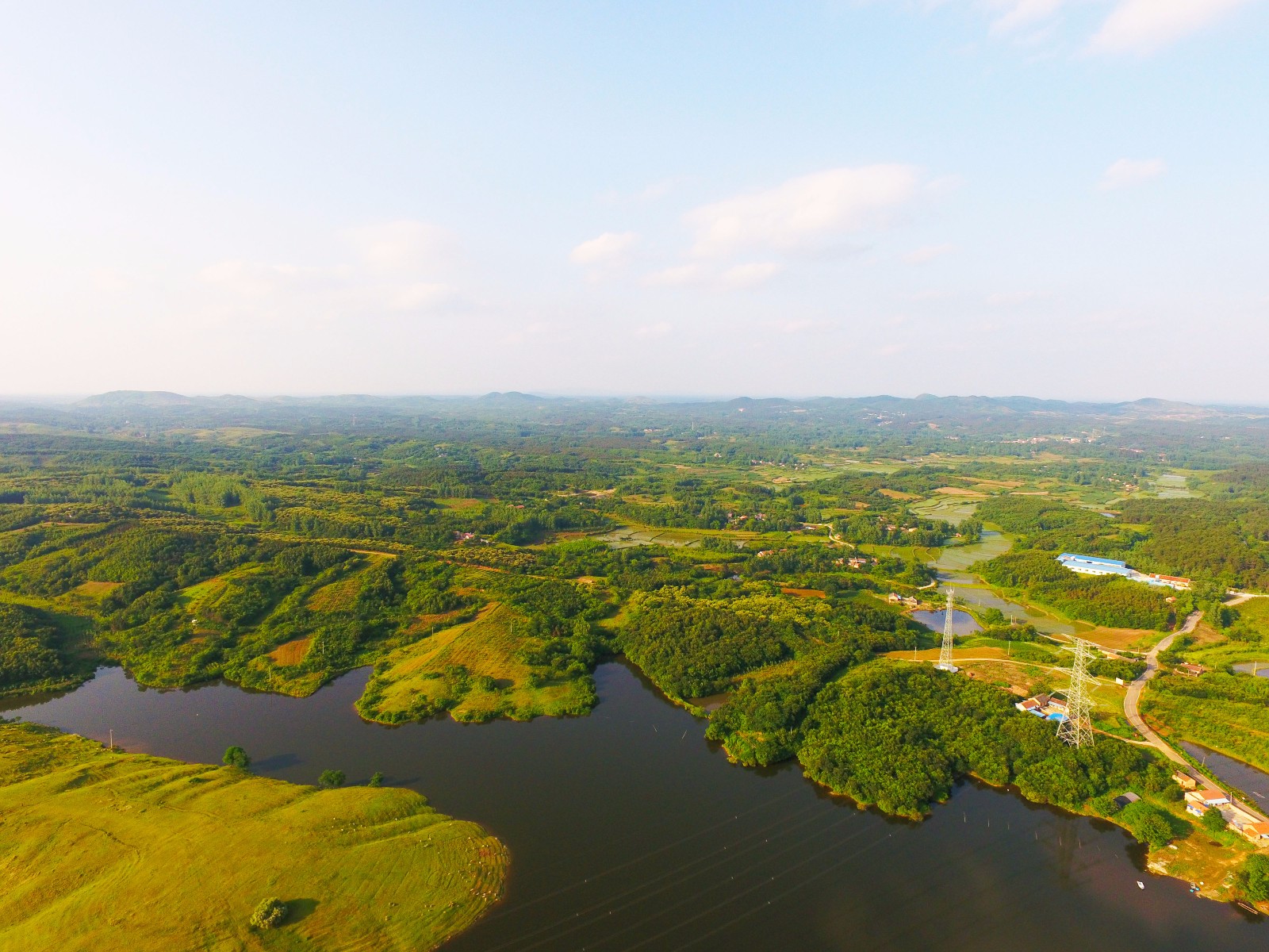 航拍:滁州大柳草场,去年夏天我们曾经赴约过