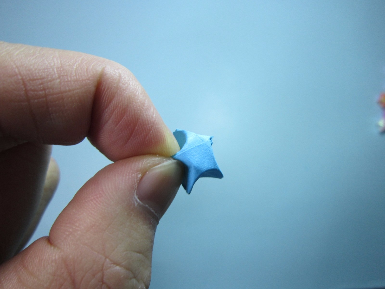 儿童手工折纸星星 幸运星的折法详细图解|幸运星|五角形|纸条_新浪