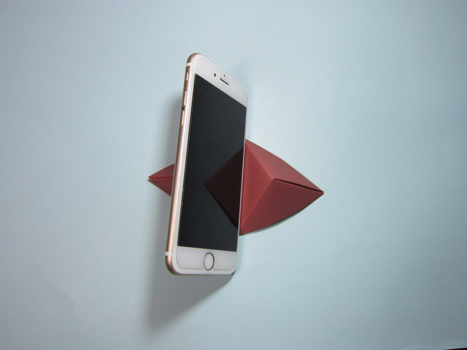 万能的折纸，创意折纸，折一个苹果手机玩玩，苹果手机折纸手工制作教程(2) - 有点网 - 好手艺