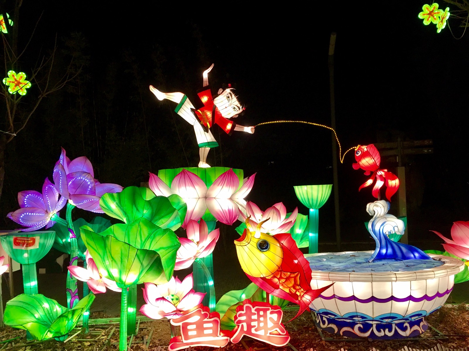 花灯摄影 武汉园博园第三届花灯会
