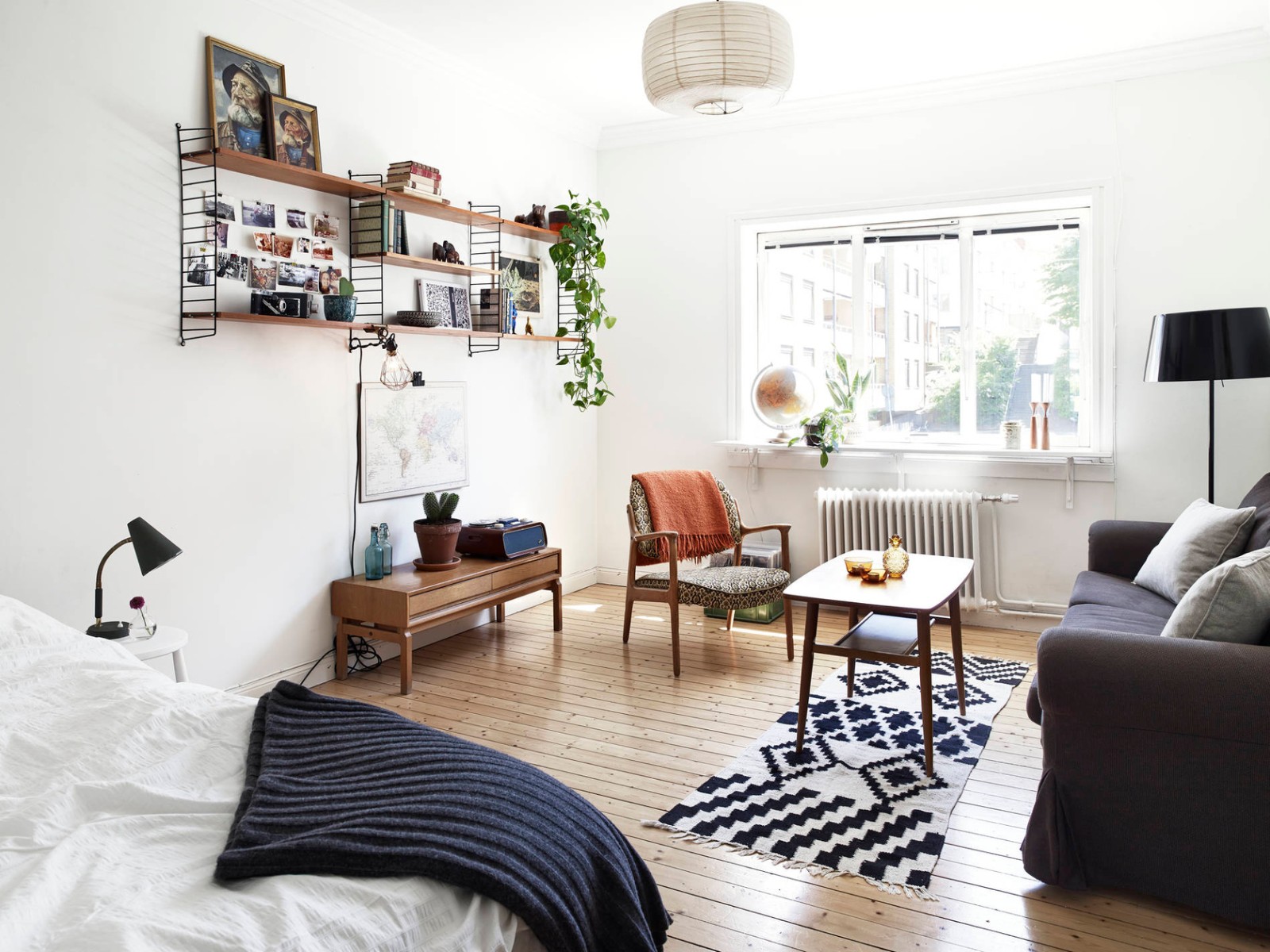 合肥美女50平单身公寓,一半面积是厨房,是有多爱下厨啊!