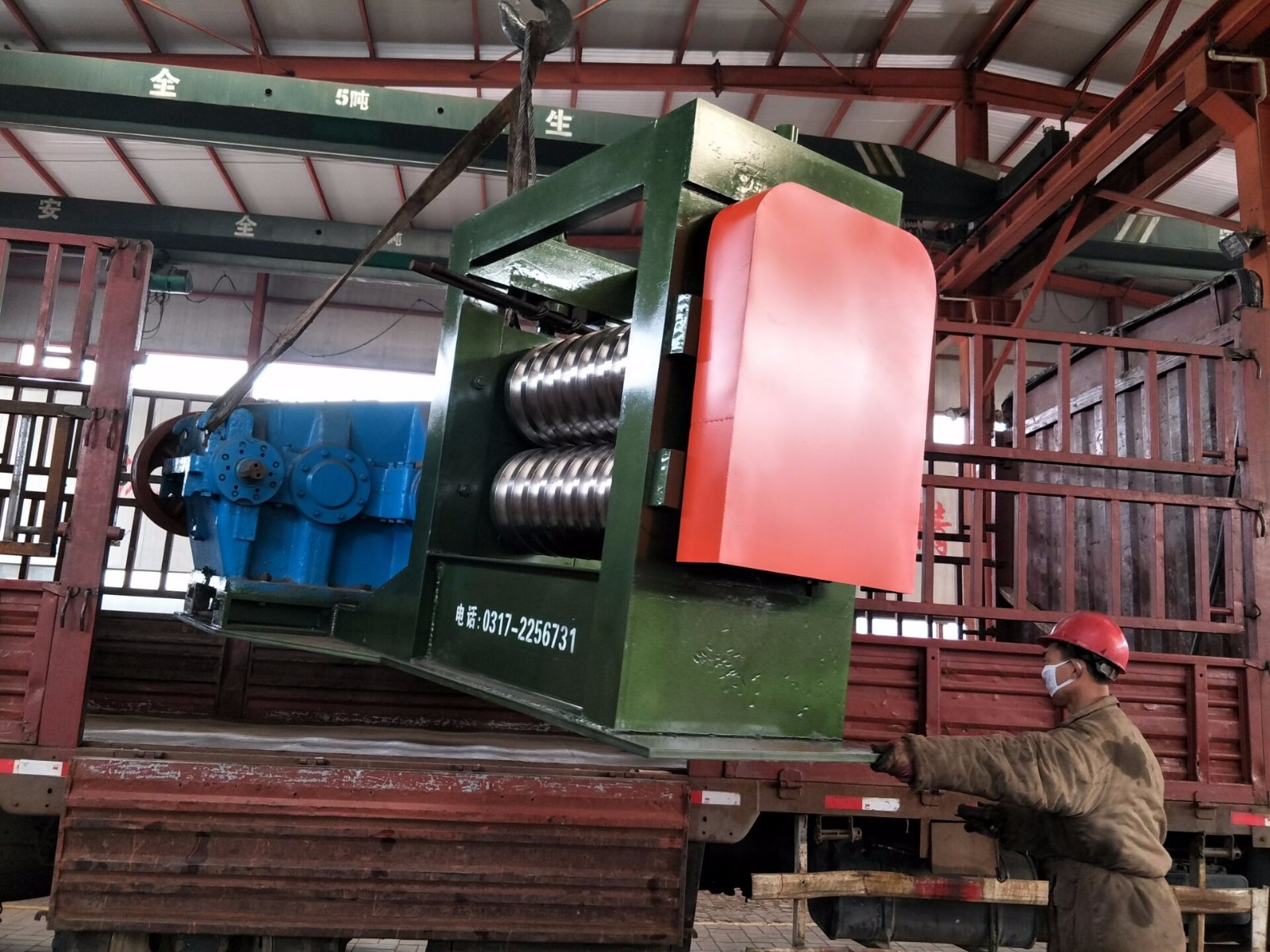 衡水冀州走起重型850轧头机一台