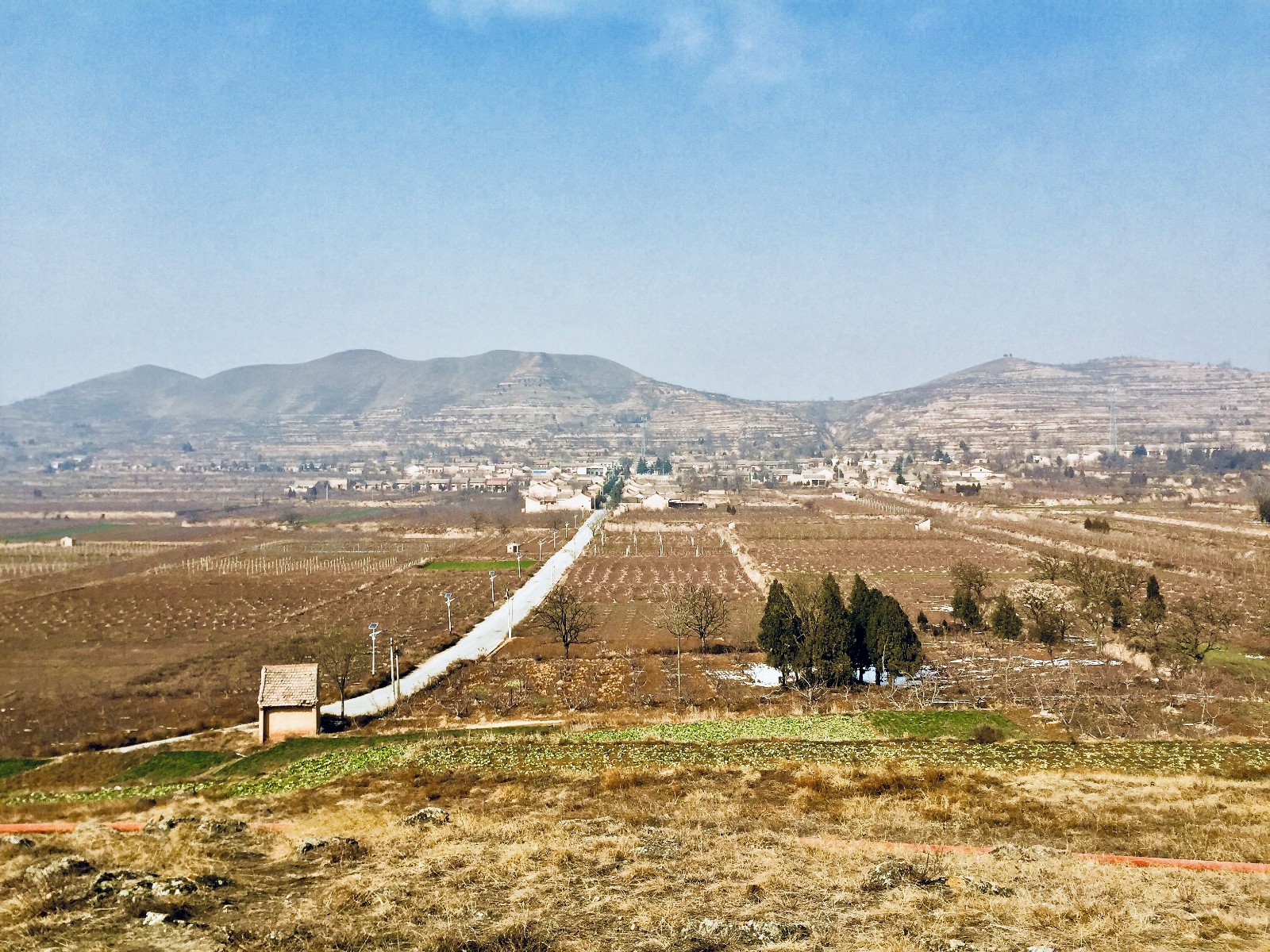 礼泉县昭陵镇白马山