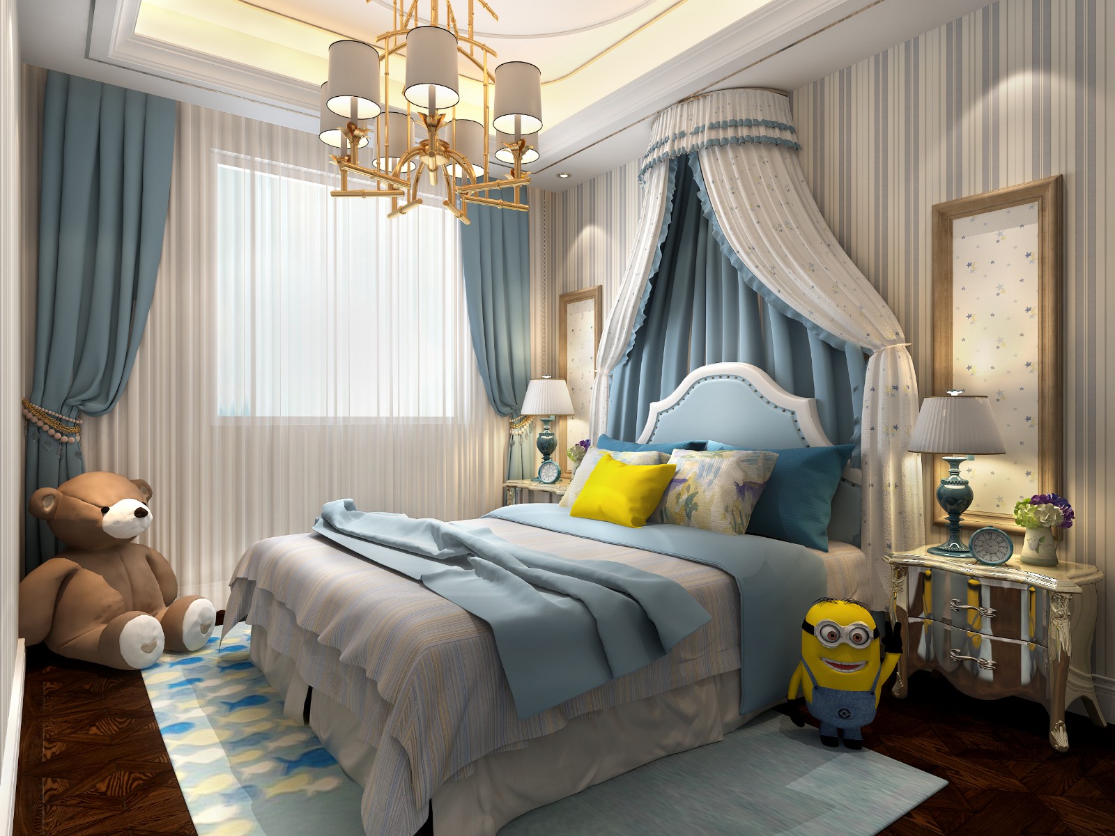 撼动家居界的新星!法兰西小镇-样板房设计