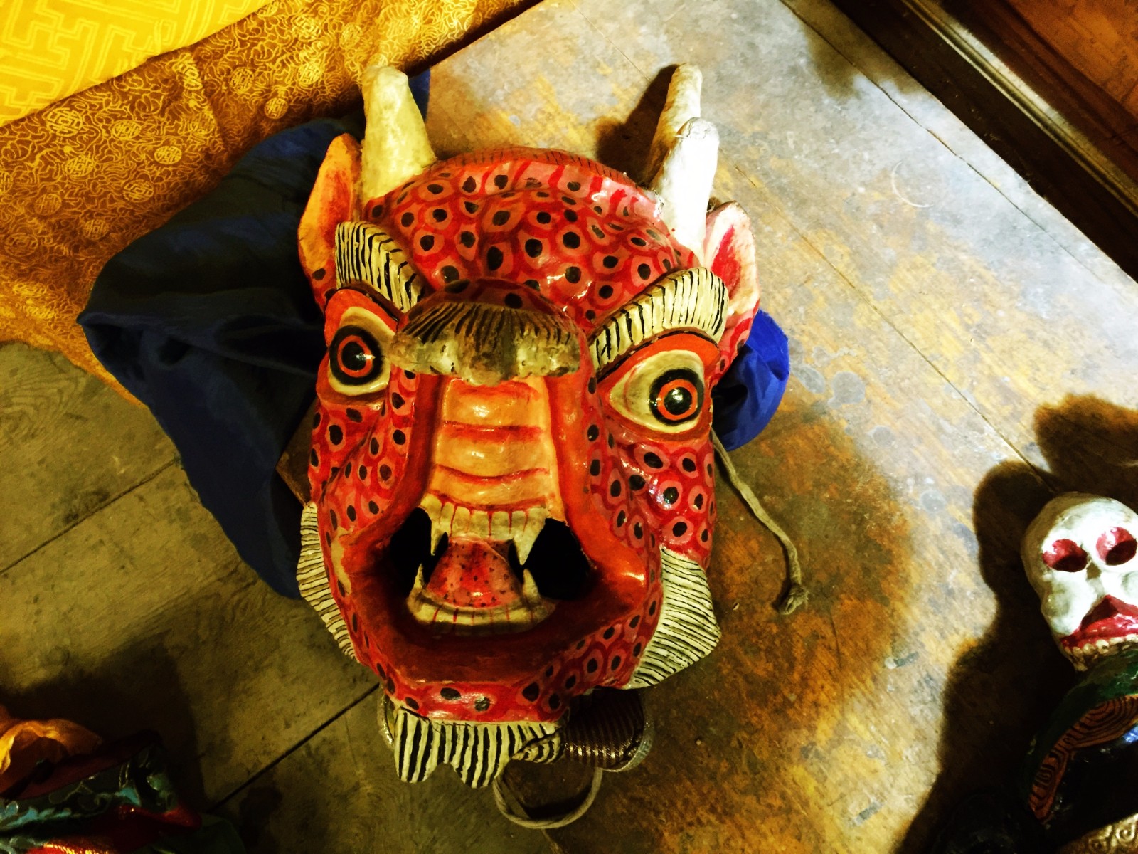 这些藏戏面具人们很难见到