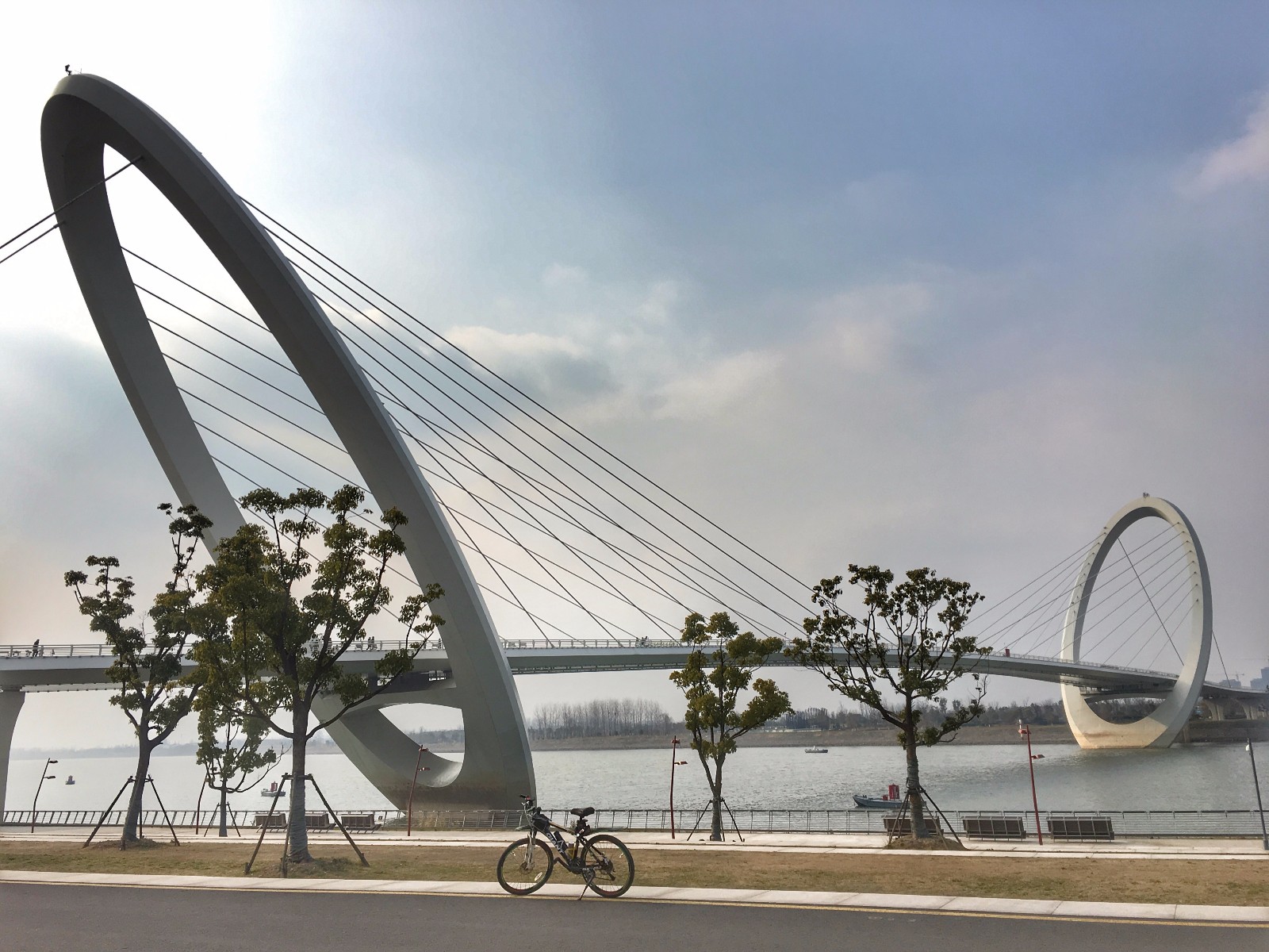 十五张图带你游览南京河西新景观,河西滨江鱼嘴公园-青奥公园!