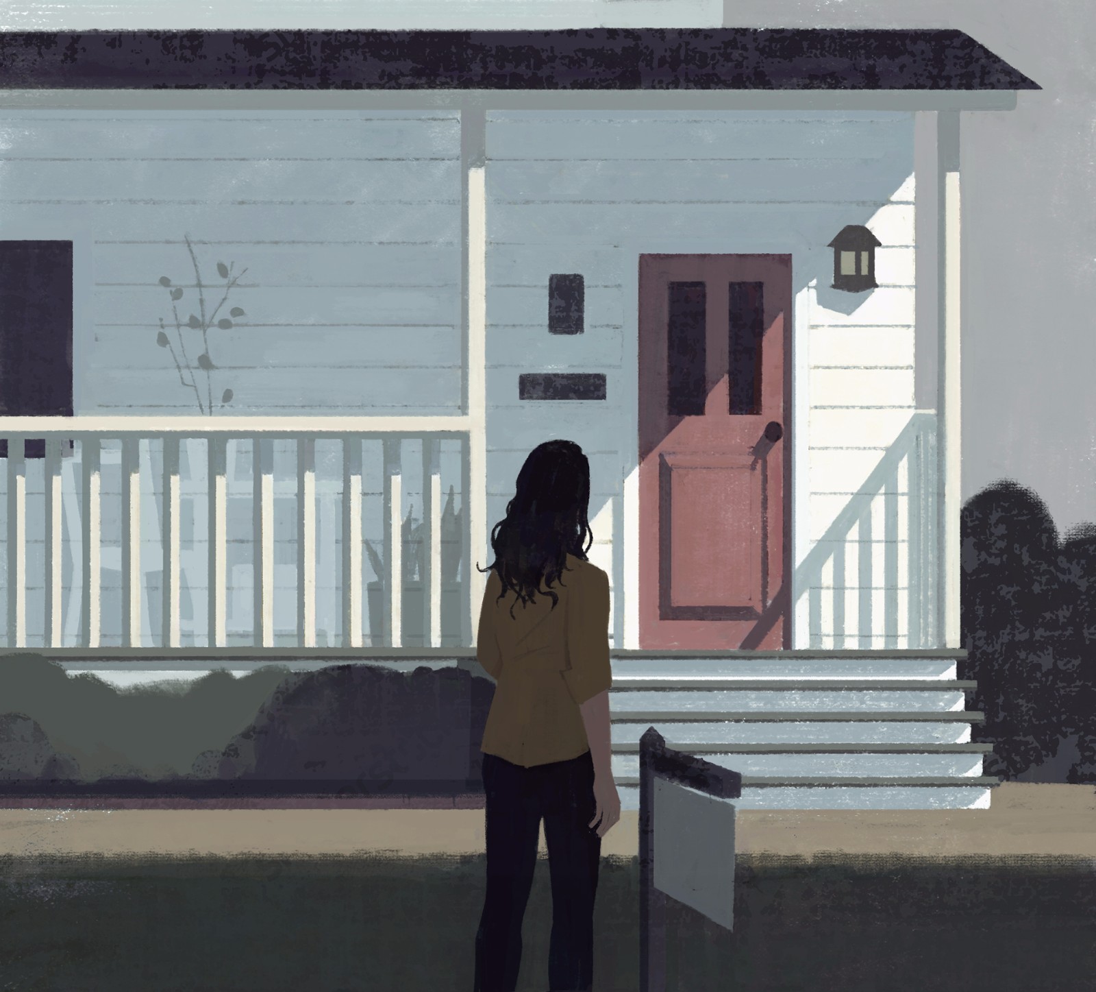 清冷孤寂的日常插画家katherinelam