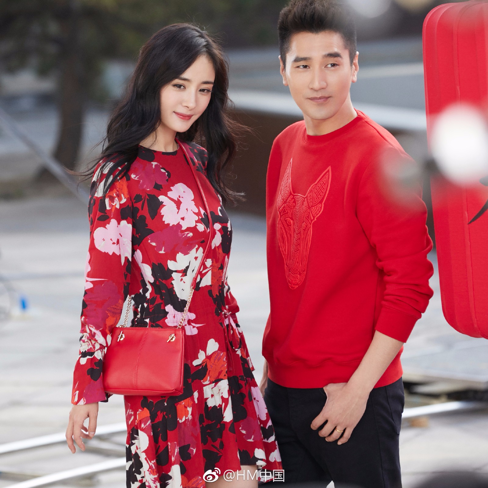 杨幂赵又廷情人节大片花絮,看白浅夜华片场如何相爱相杀