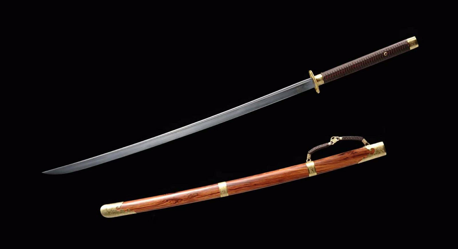 中华冷兵器之中国苗刀 锋利无比__财经头条