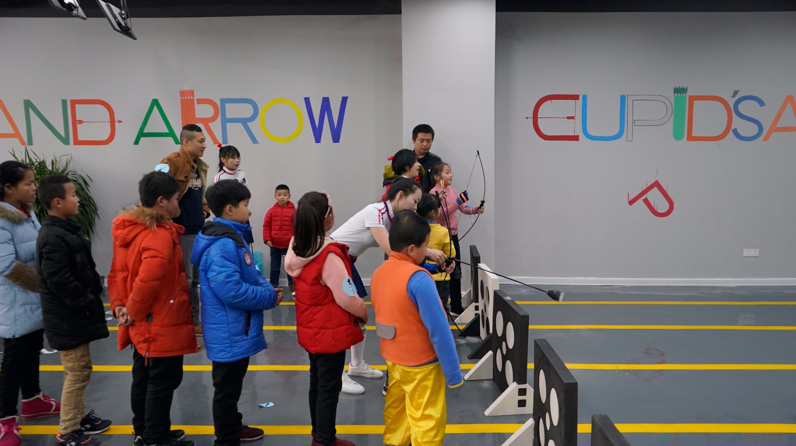 儿童射箭体验区