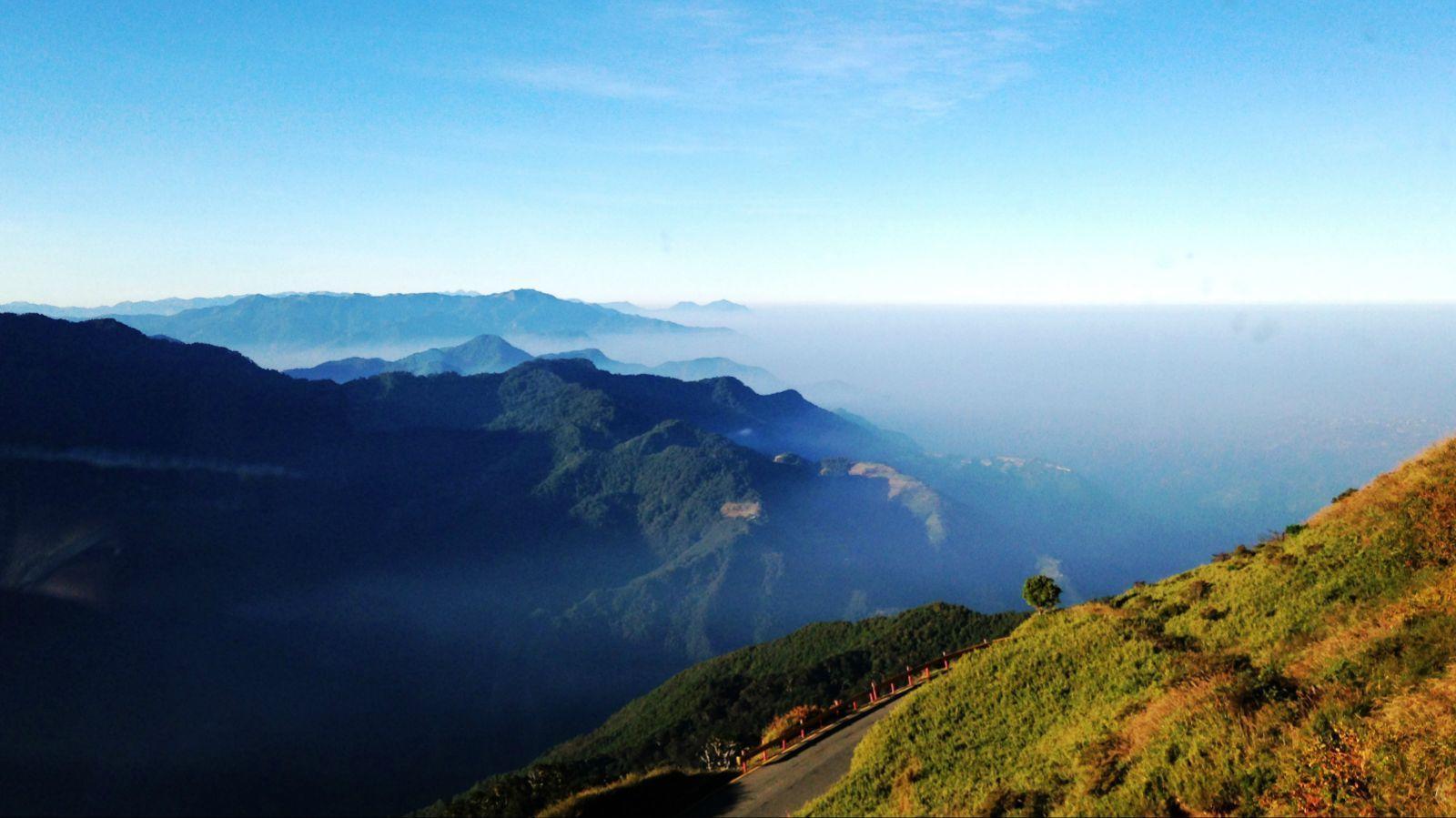 台湾合欢山, 山势壮硕威武, 山蓉秀丽多姿