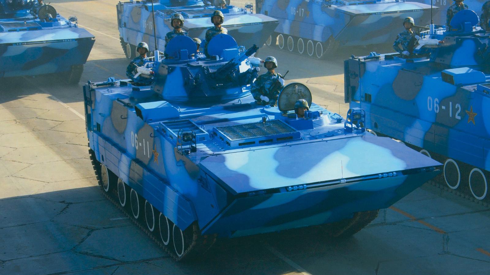 世界最强两栖战车中国造,美自废武功,技术优势已成定局