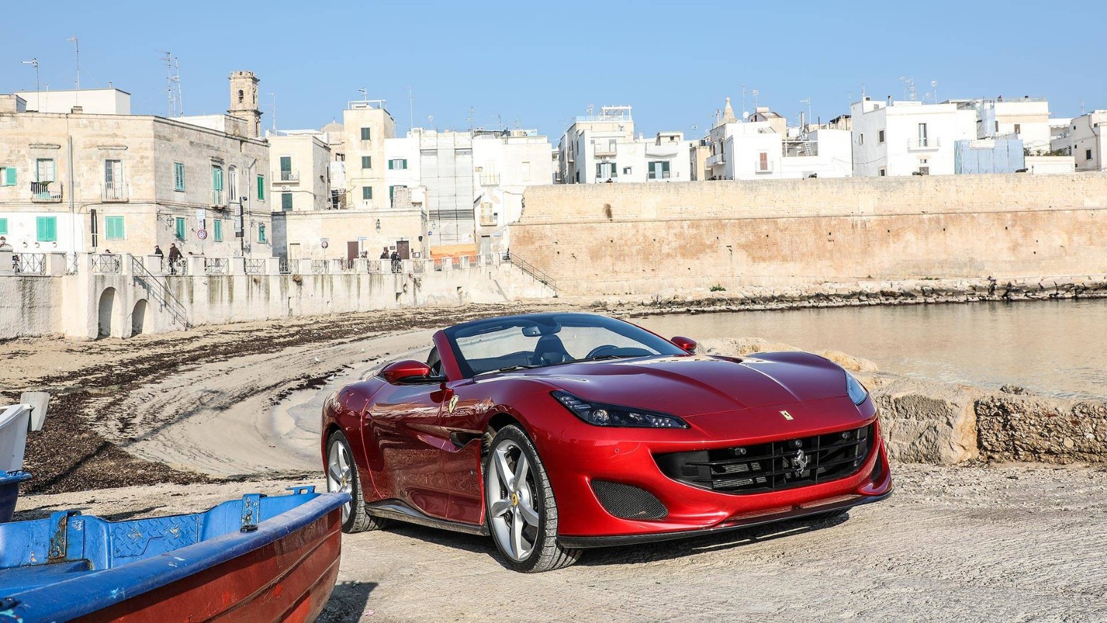 美到令人窒息的超跑图集——敞篷运动烈马法拉利portofino