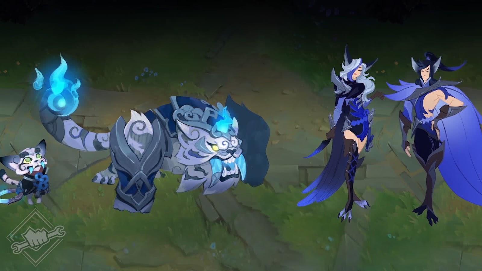 s7三星冠军皮肤概念图发布,满满的东方玄幻风格,买买买!