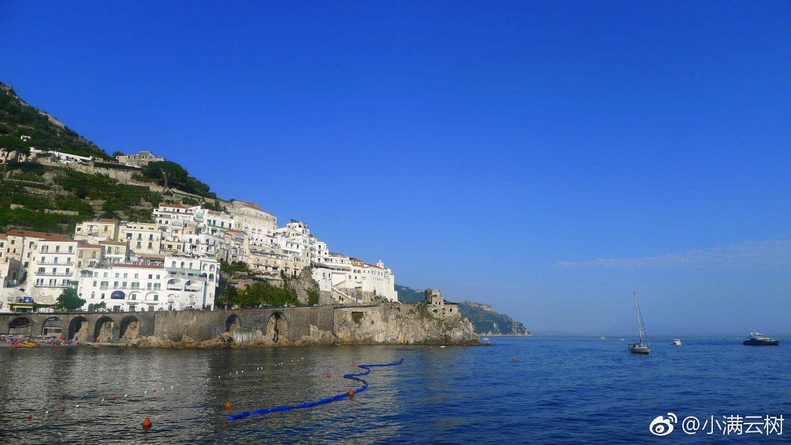 阿马尔菲海岸(amalfi coast)是全球最美的50个地方之一
