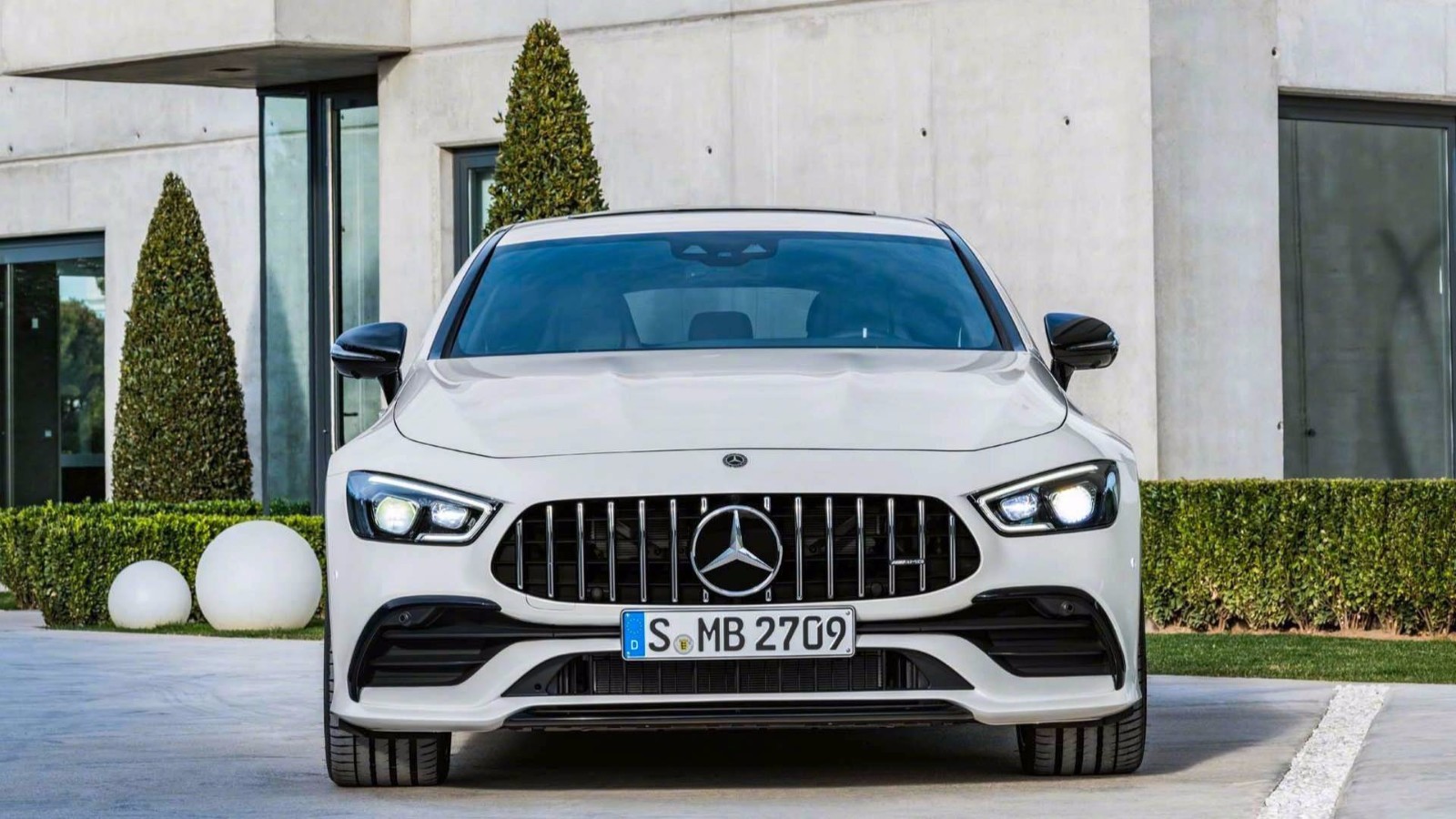 panamera劲敌,梅赛德斯-amg gt 四门 coupe!-新浪汽车