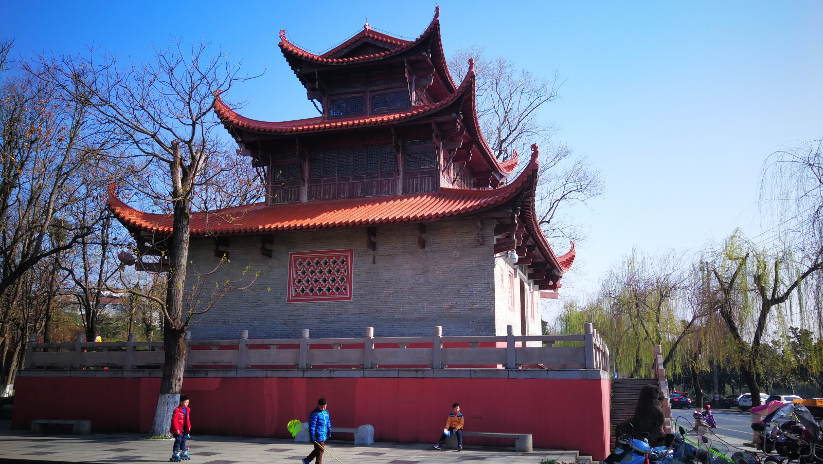 吉安旅游:钟鼓楼 (原名古青原台)