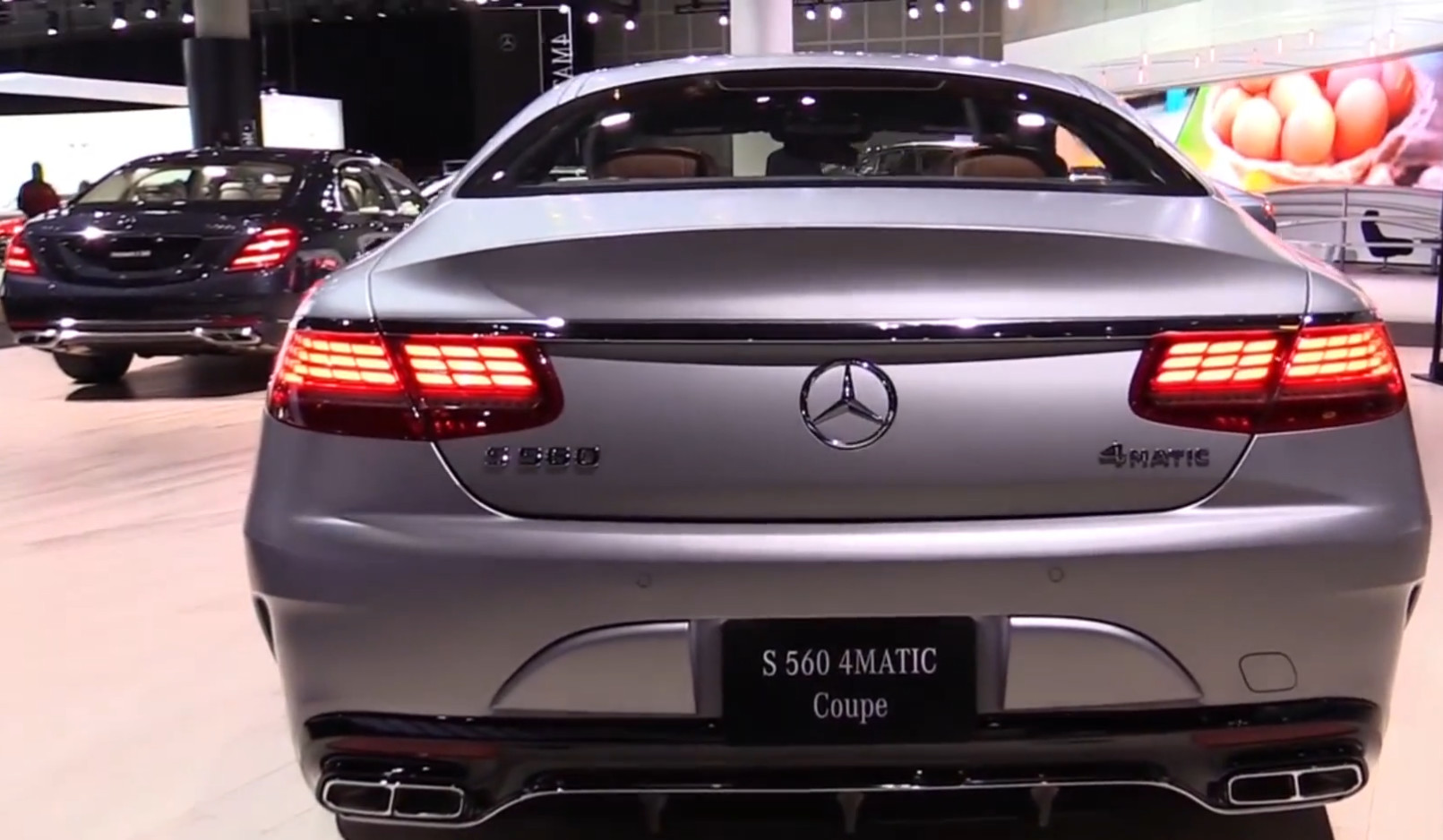 双开门的高级轿跑梅赛德斯s560, 看着这个样子就喜欢