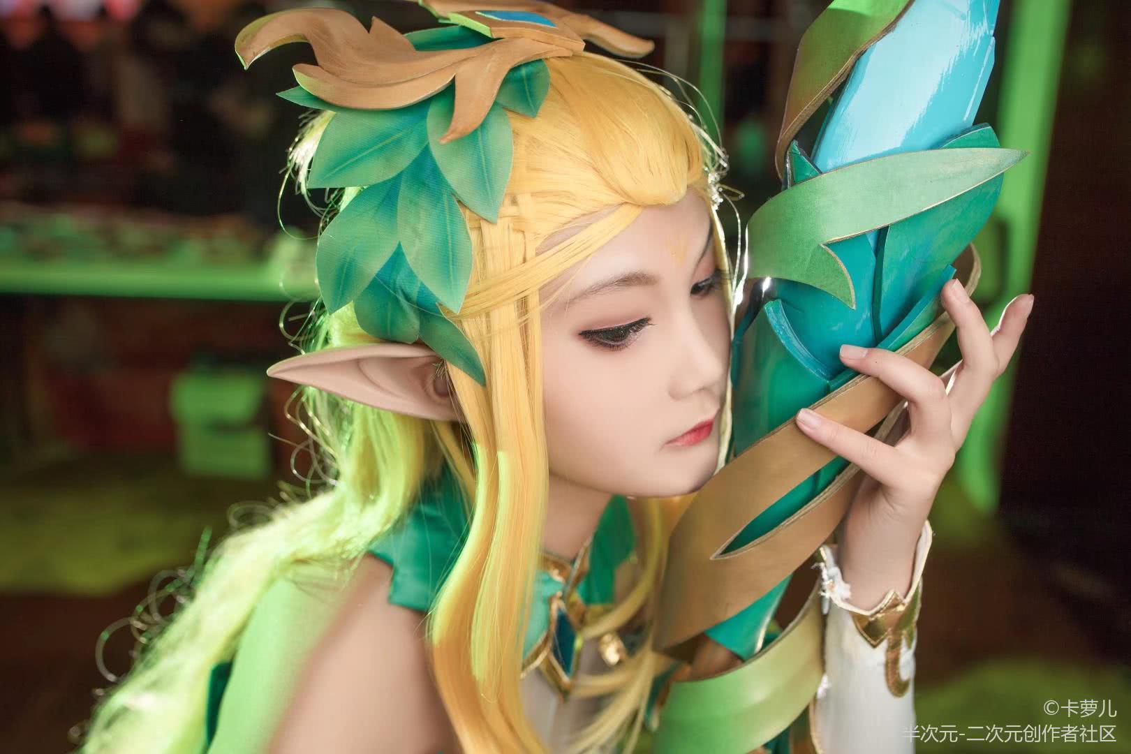 王者荣耀王昭君精灵公主cosplay 异域气息的小美眉!|王者荣耀|精灵公主|王昭君_新浪新闻