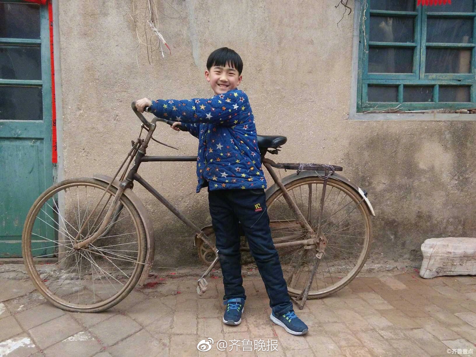 骑上父亲当年的大金鹿引回忆杀!