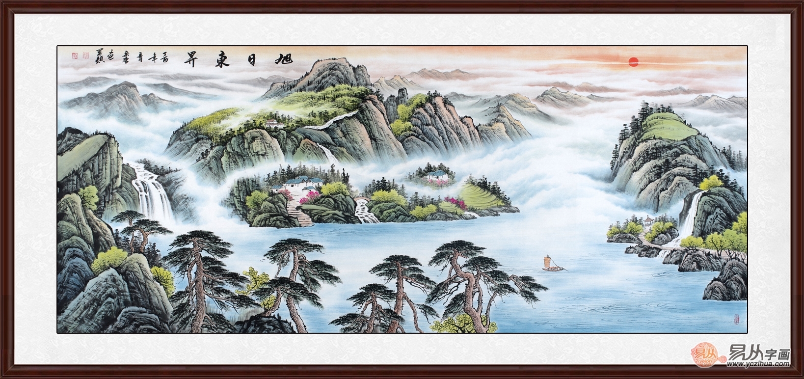 客厅墙上挂什么画好?看看有品味的人是如何选择的!