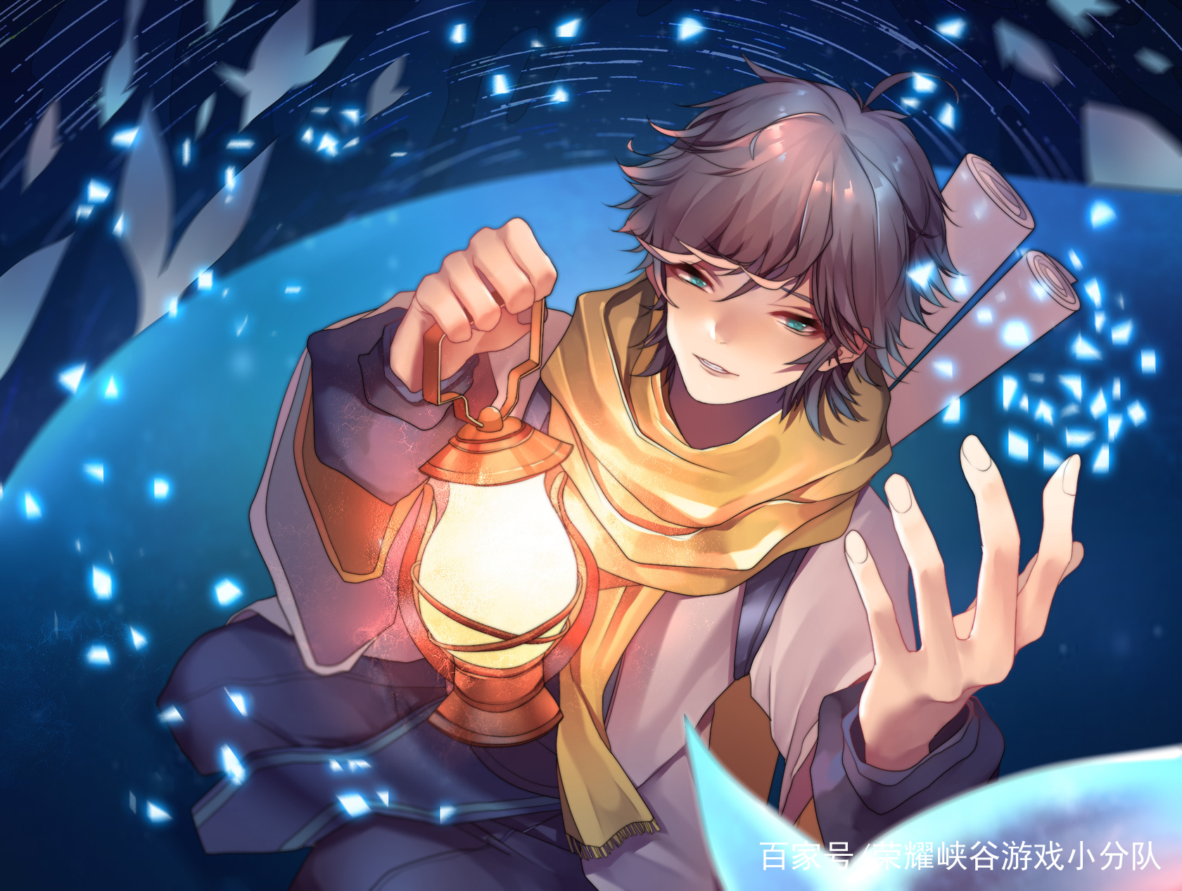 第一,在王者峡谷日常的一天,庄周正在很开心的骑着自己鲲到处游玩.