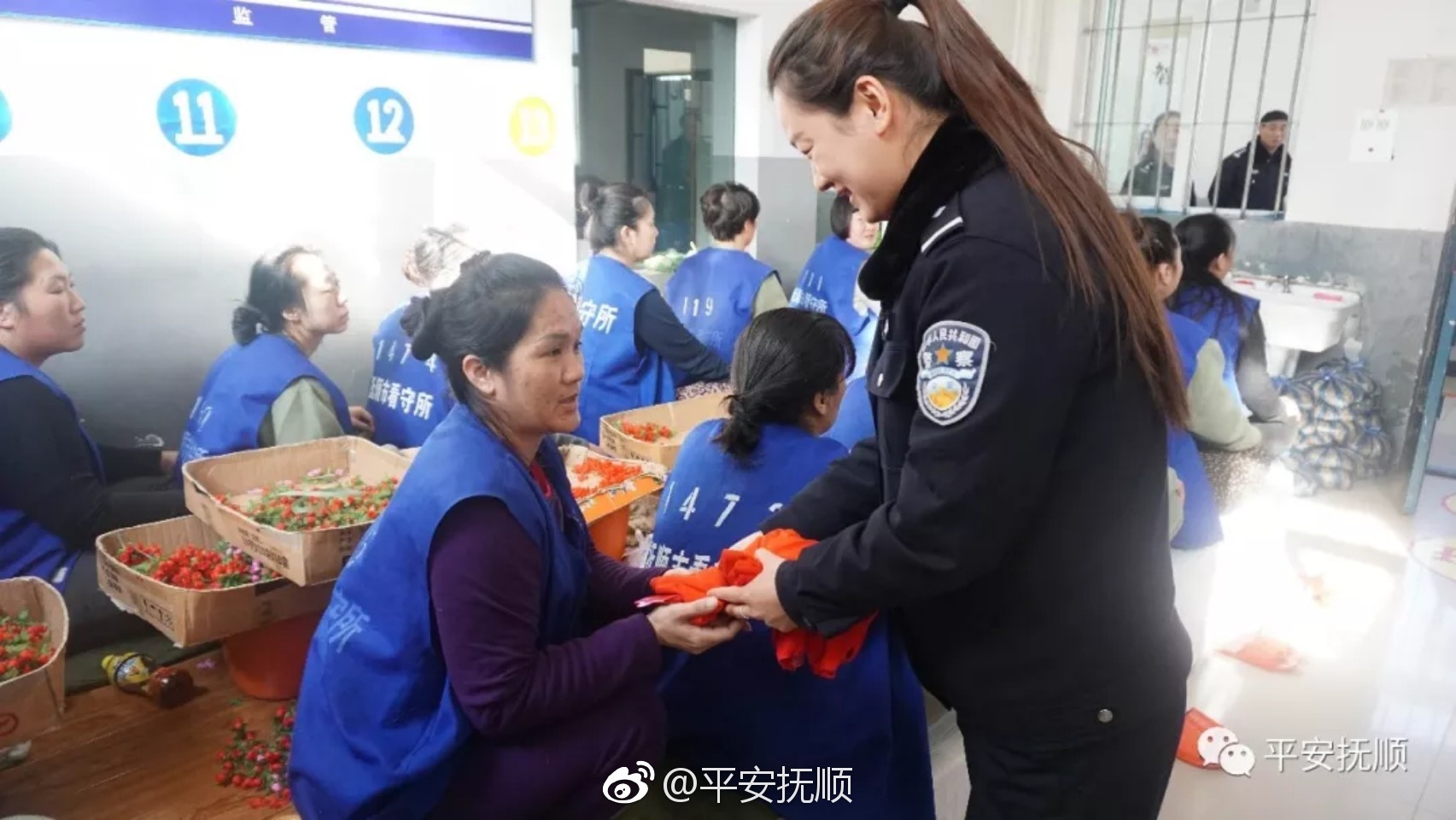 一份特别的新春祝福|春联|在押人员|看守所_新浪网