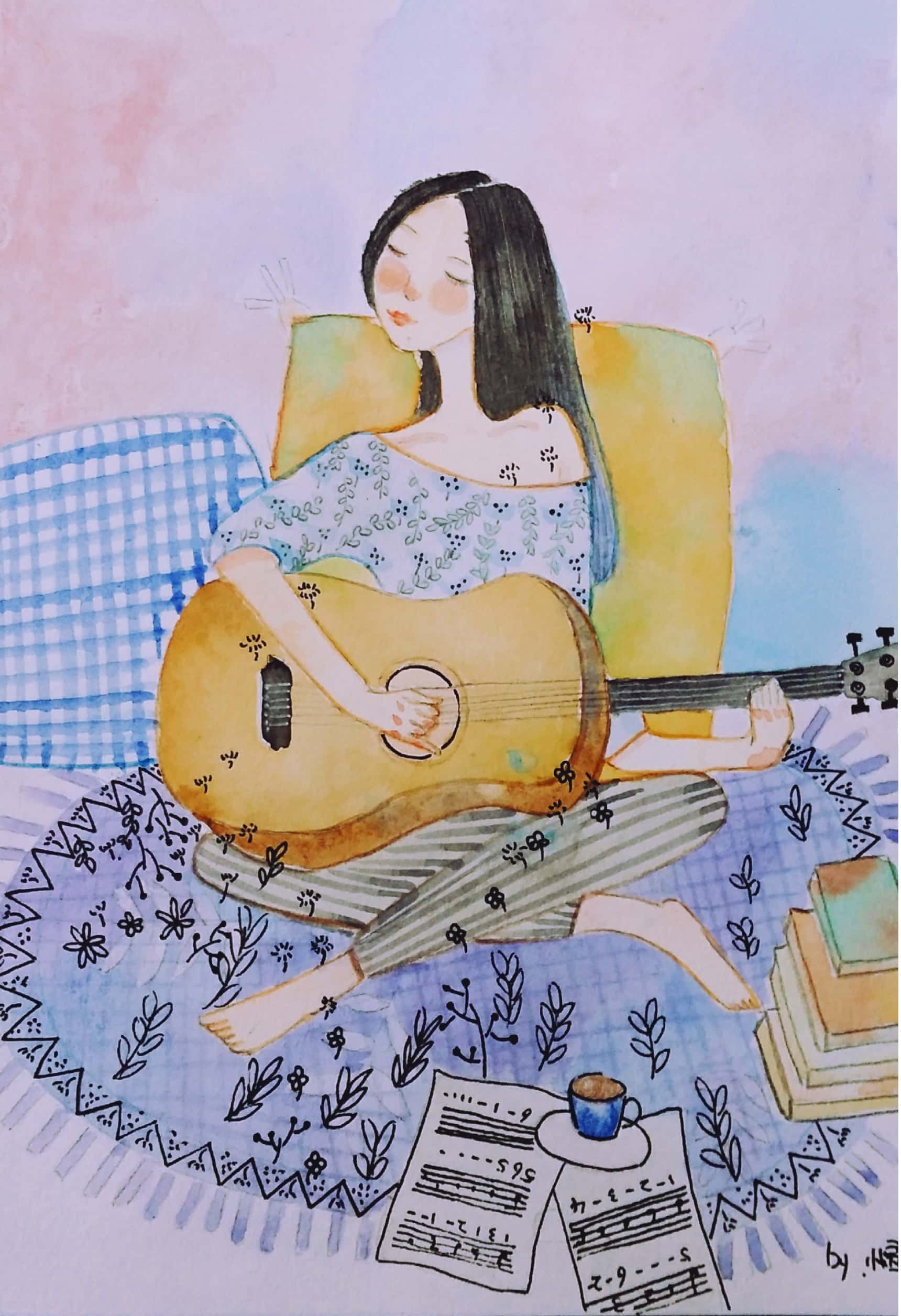 【百绘成触】绘画群主题团练第30期【音乐】|绘画|音乐|主题_新浪新闻