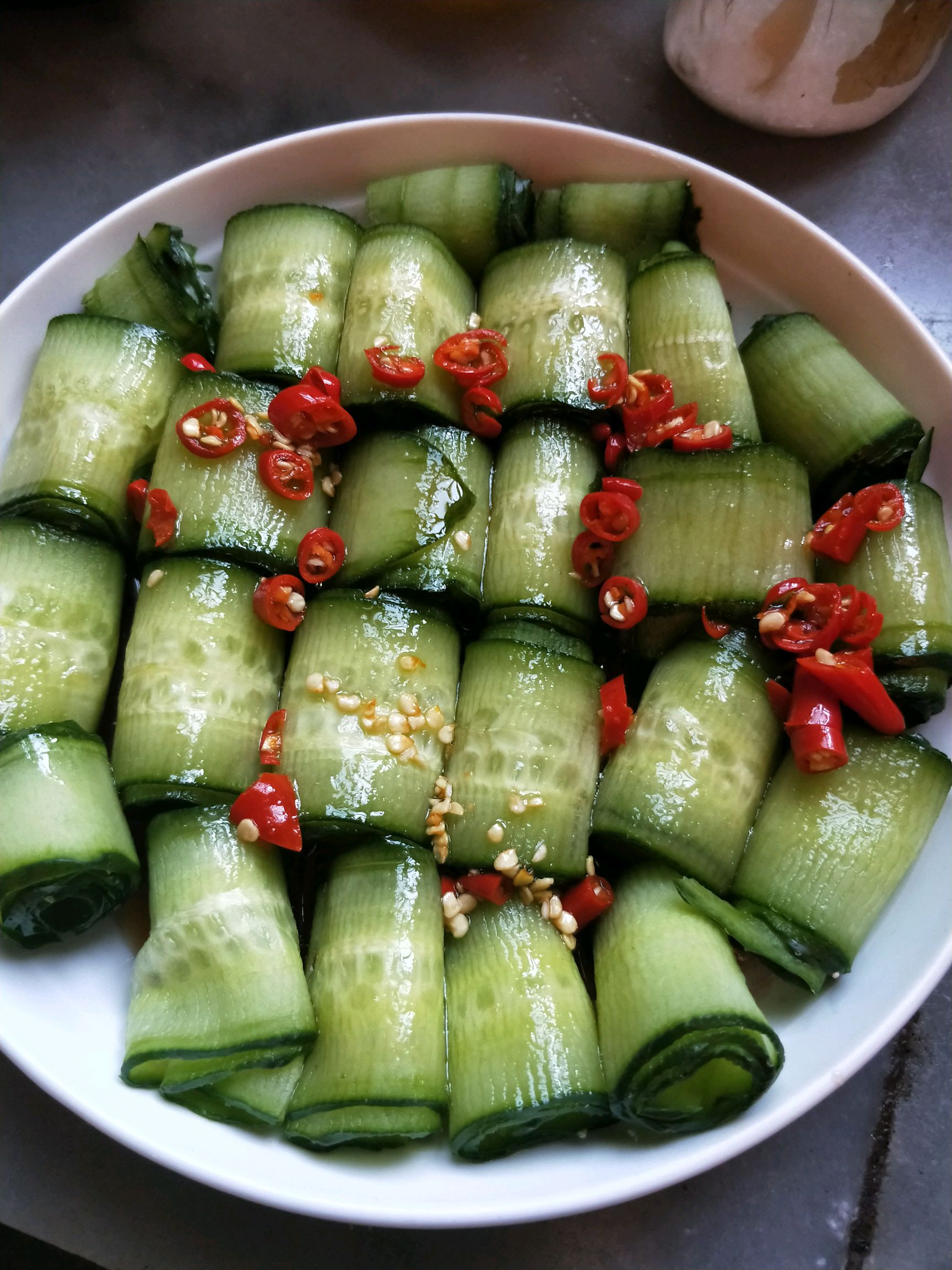 凉拌黄瓜的做法步骤!