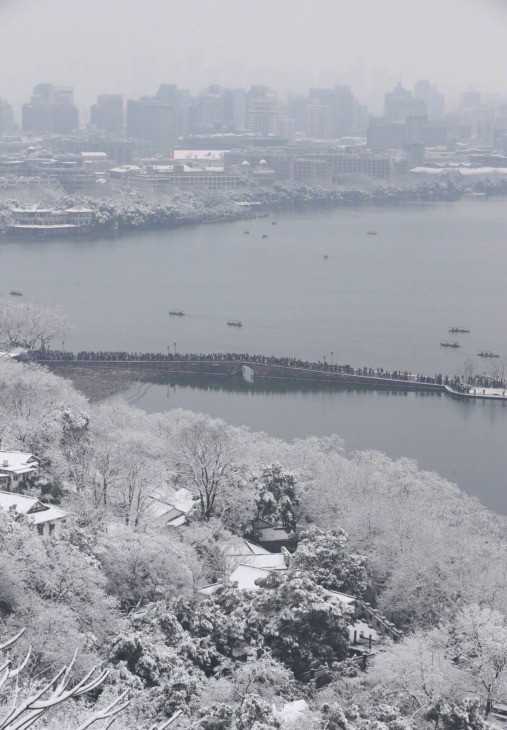 断桥残雪冬季图片