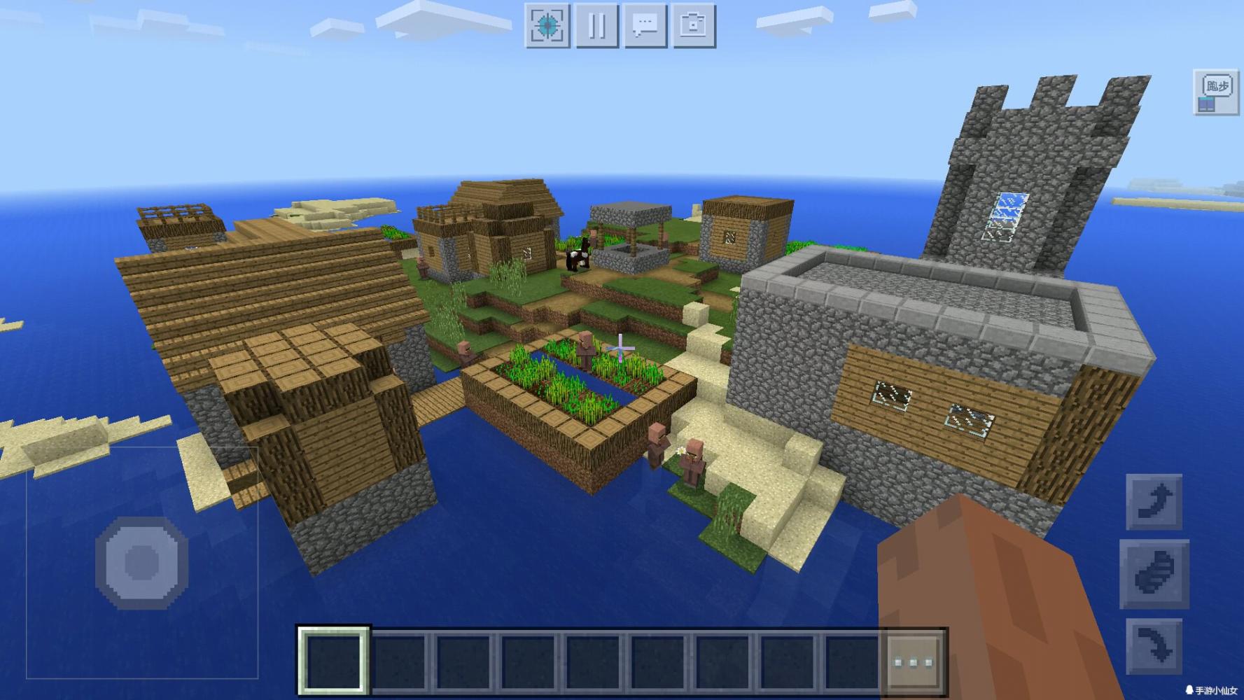 我的世界: 面积最小屋子数量却最多! 大神教你建造最密集的村庄!