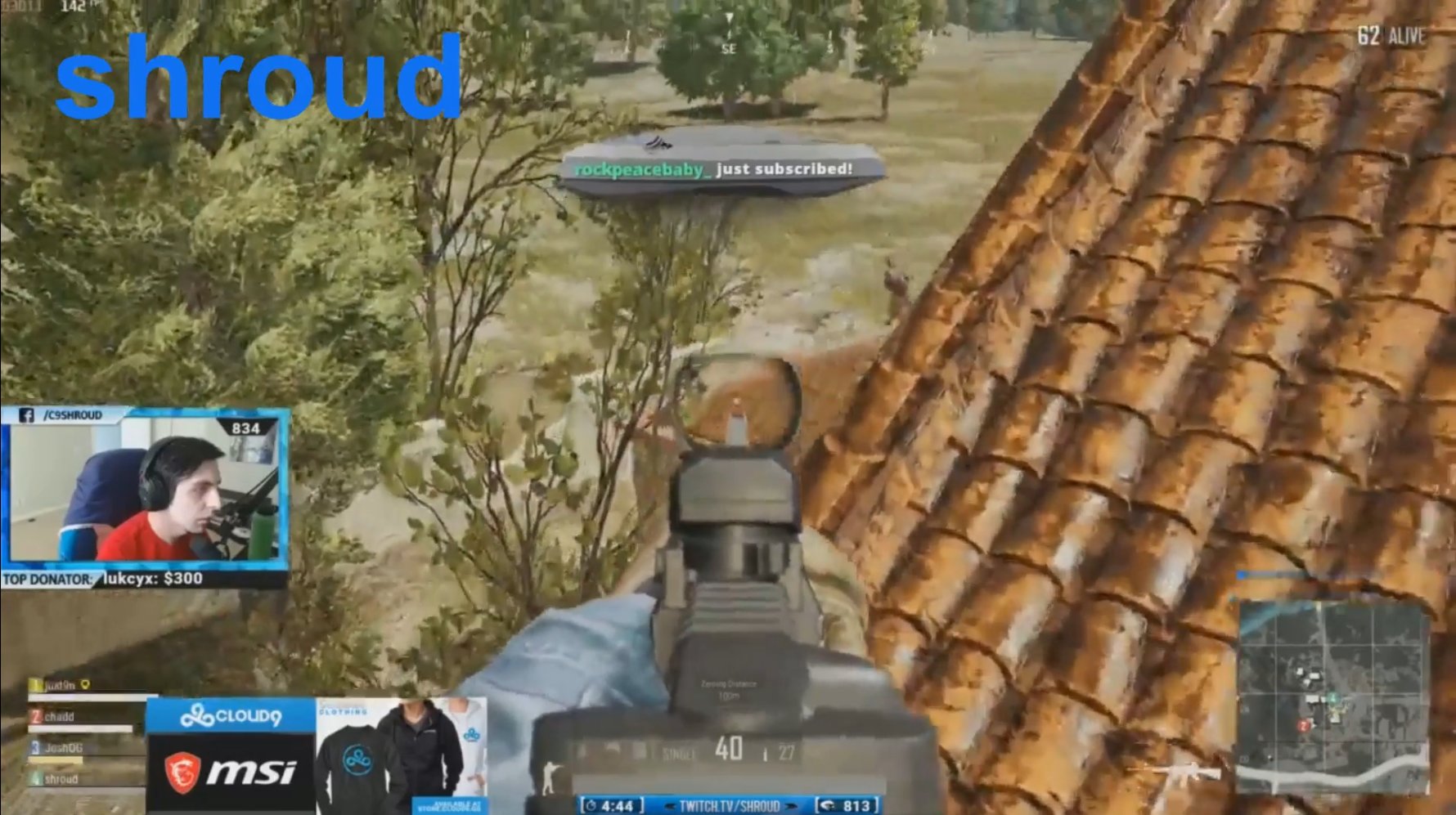 shroud北美第一突破手VS第一狙神Grimmz