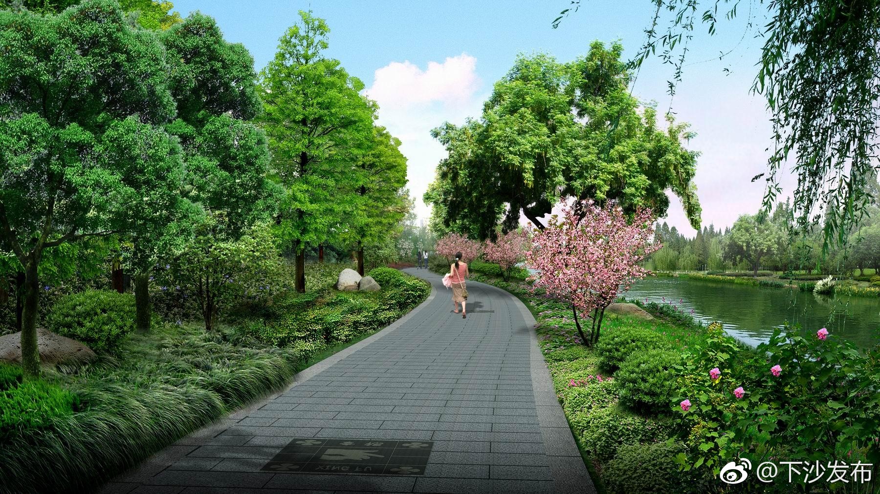 幸福河(纬一路-新建河)河道及绿化工程竣工!