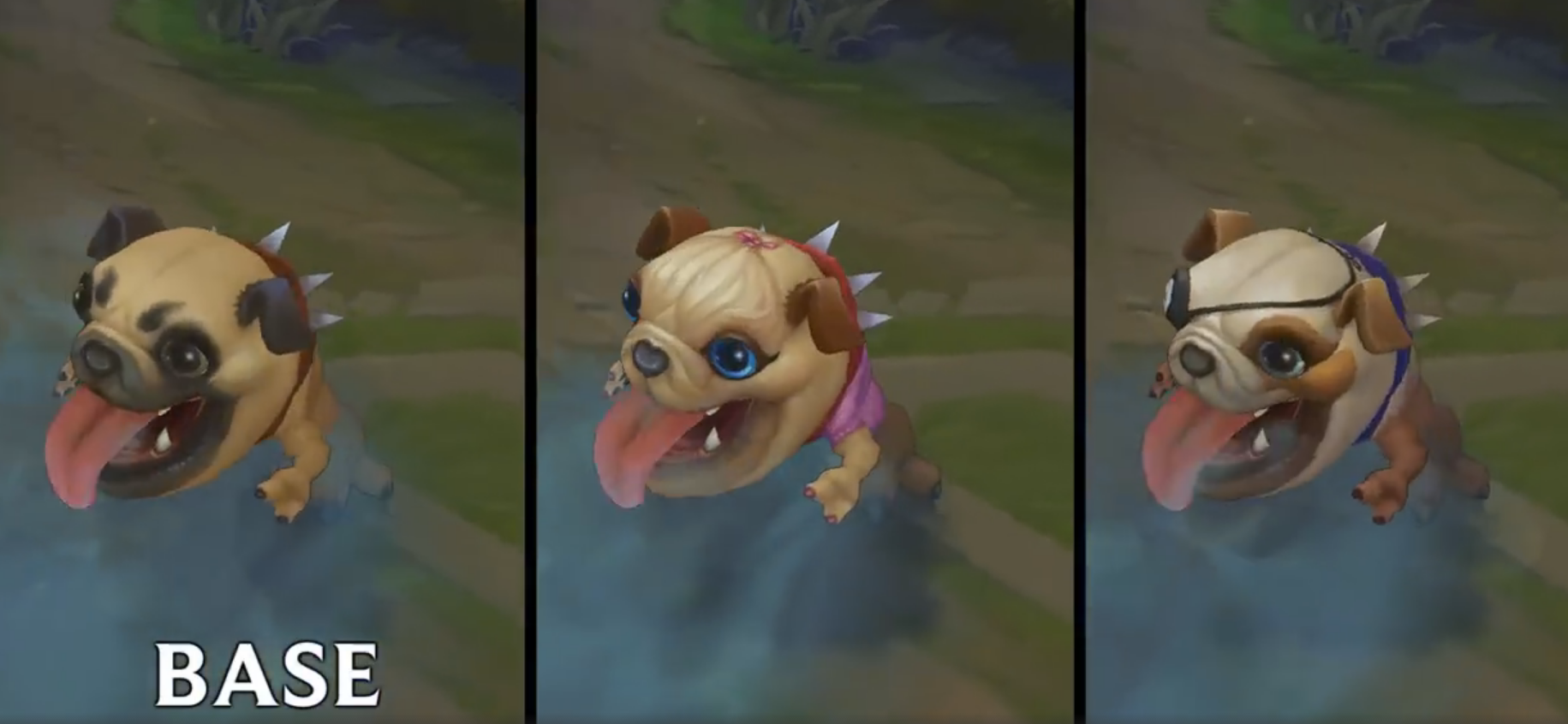 lol:克格萌犬新出炫彩皮肤 愚人节被弄得鸡飞狗跳