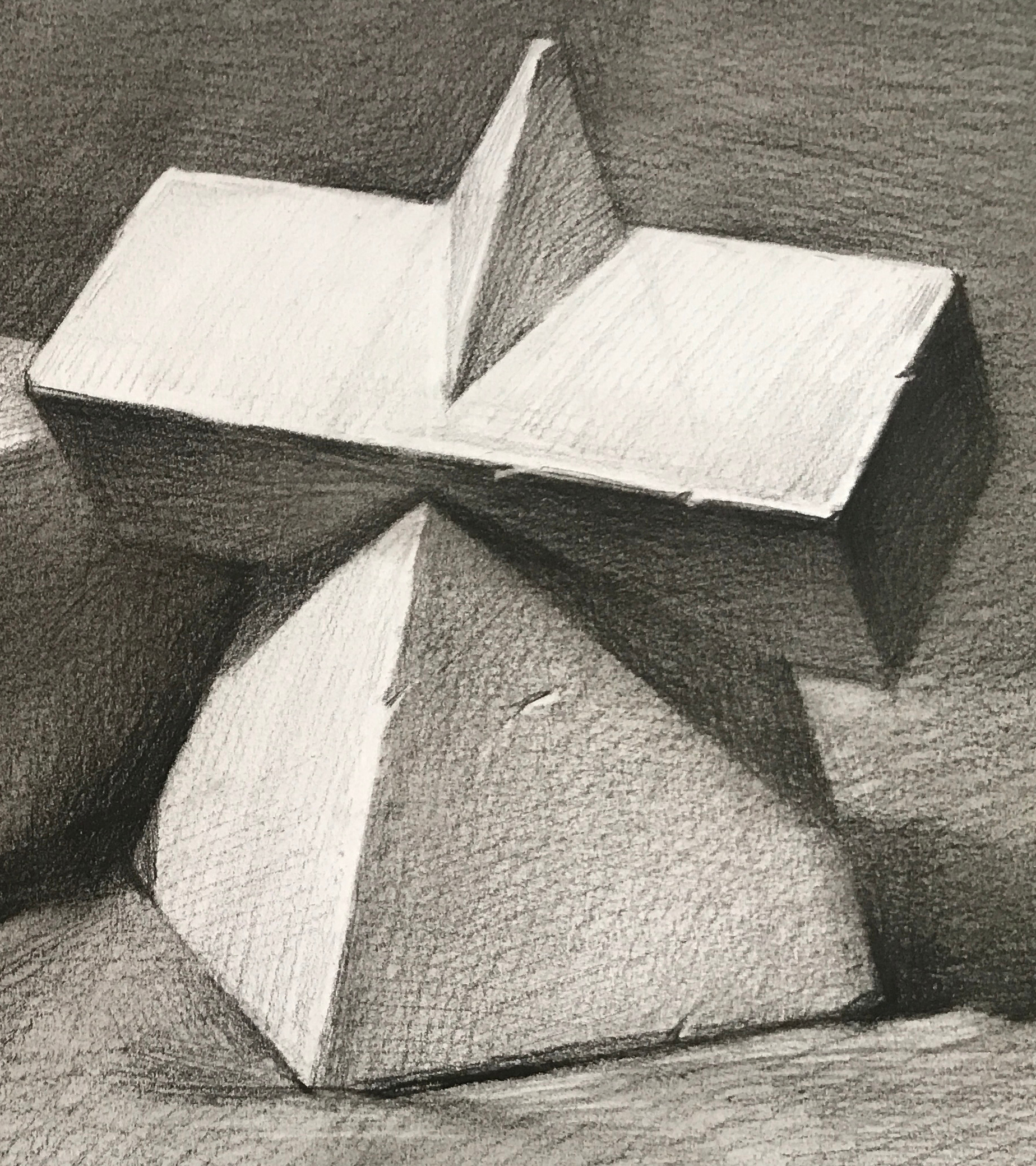 第一六三集 李汉清老师实用素描基础:几何体组合2