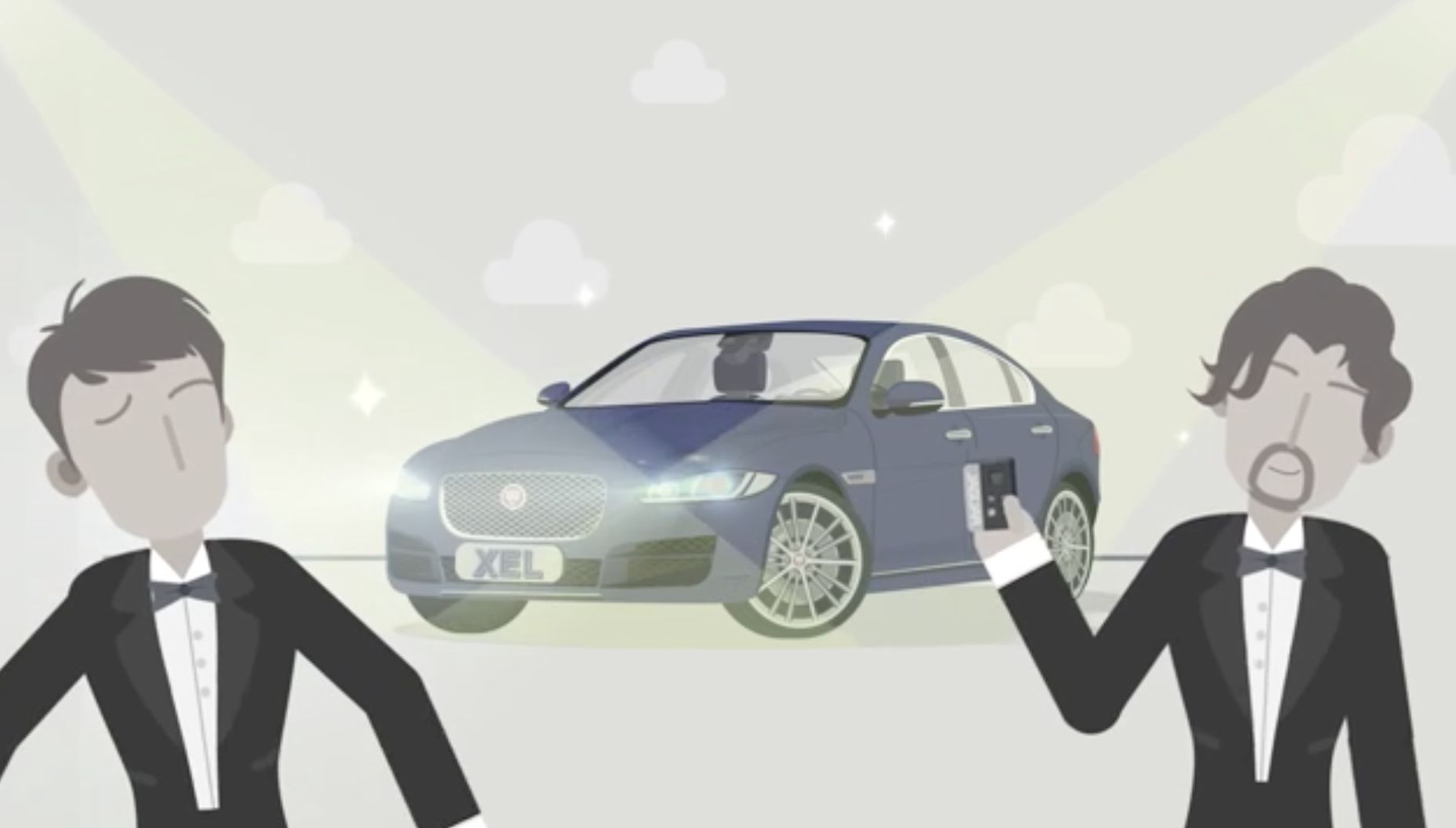 捷豹xel怒怼abb!外观篇