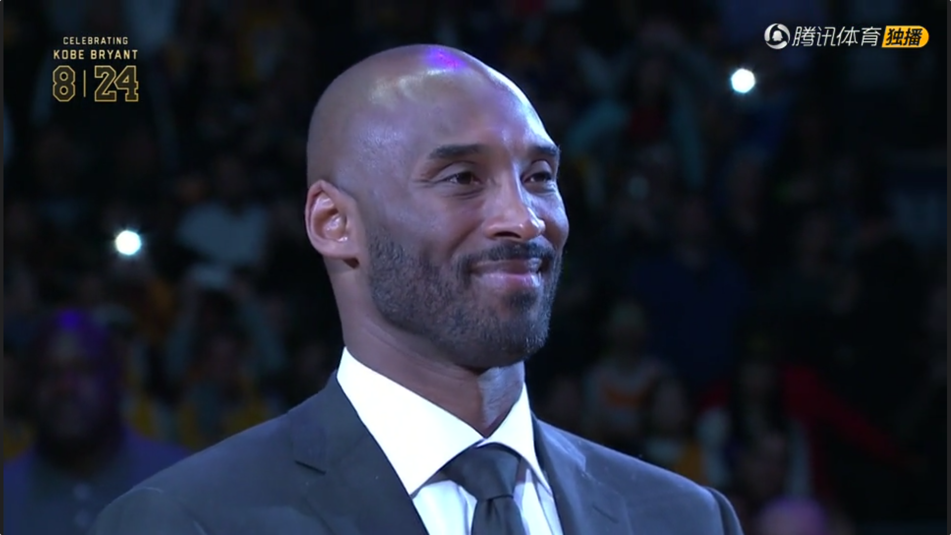 科比球衣退役仪式组图