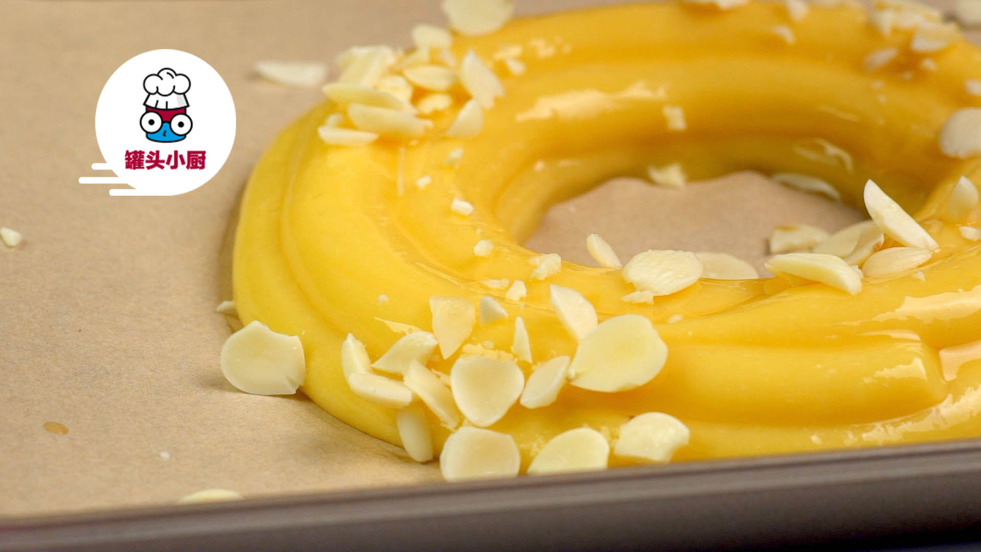 一学就会的圣诞花环泡芙,隔着屏幕就能闻到甜味儿!