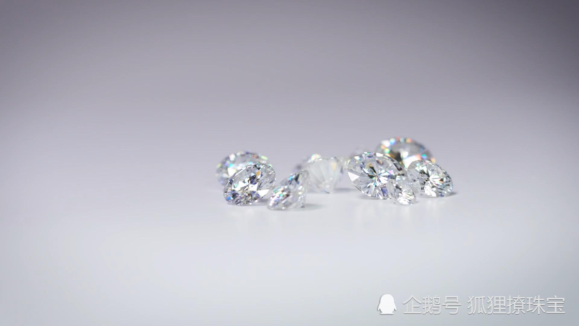 莫桑石根钻石视频对比(莫桑石跟莫桑钻石的区别)
