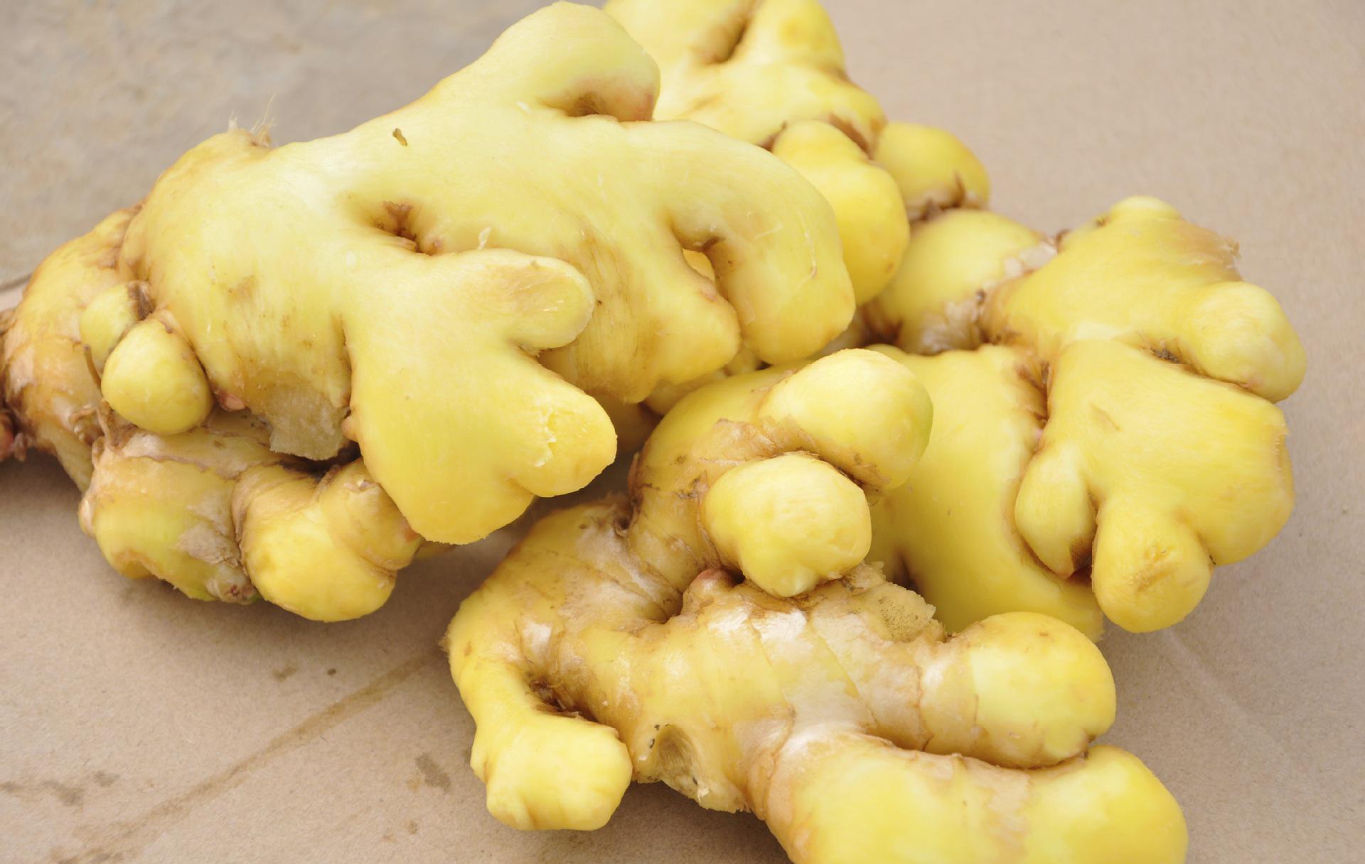 生姜这样洗头 不管多严重的白发 自然黑如墨汁 不再花钱染发