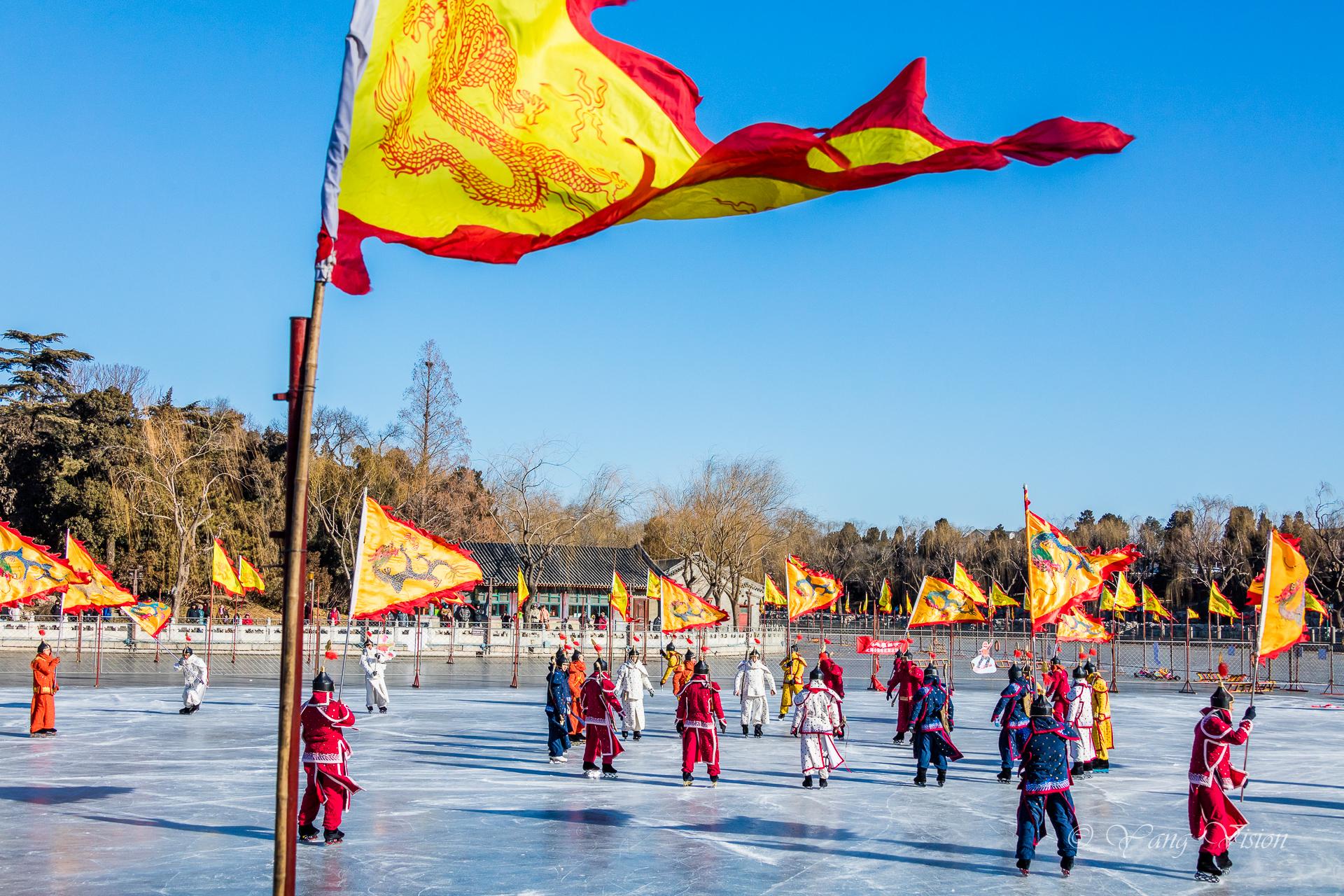 冰嬉图|皇室|经典|冰嬉图|北海公园_新浪新闻