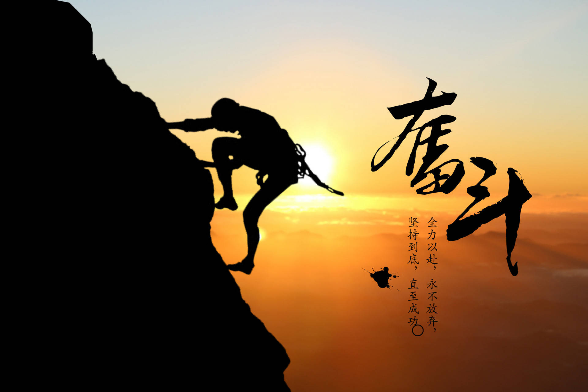 坚持有坚持的痛,但也有它的魅力.那种美,倔强又绝然.加油!