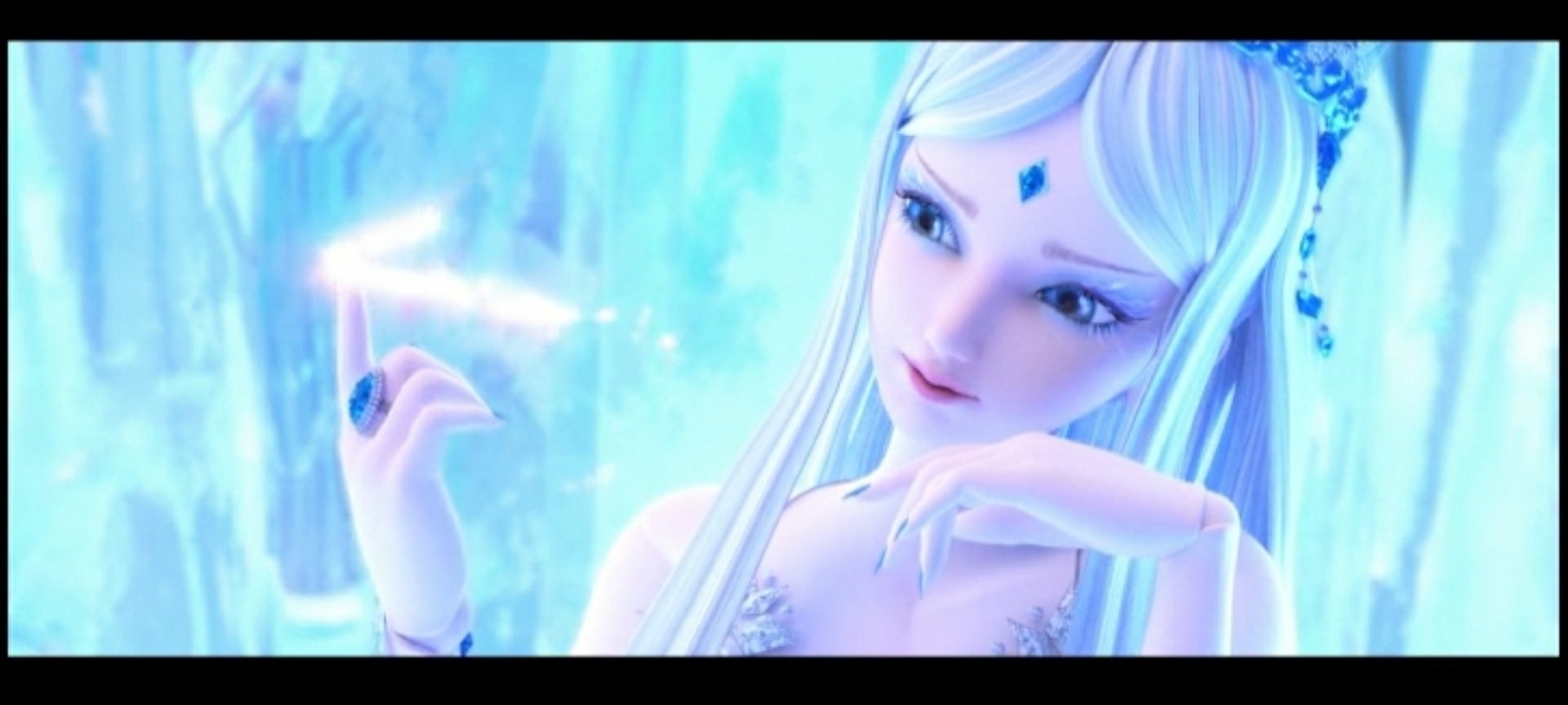 精灵梦叶罗丽:冰公主的一举一动太美,颜爵最妖孽,两人简直绝配