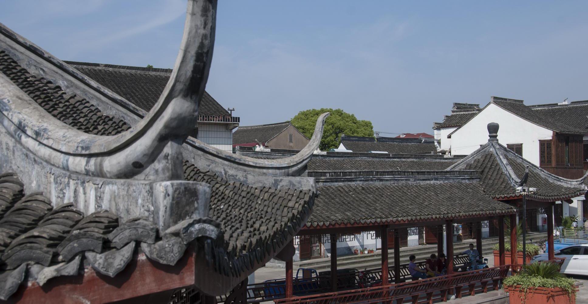 沧海桑田的张堰古镇真的有城市淹没到大海之中