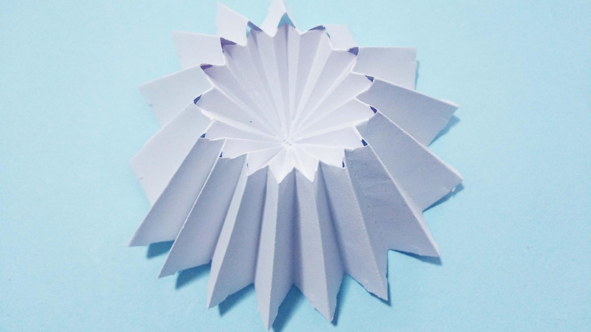 一起来折把油纸伞吧做法简单又漂亮手工折纸教程