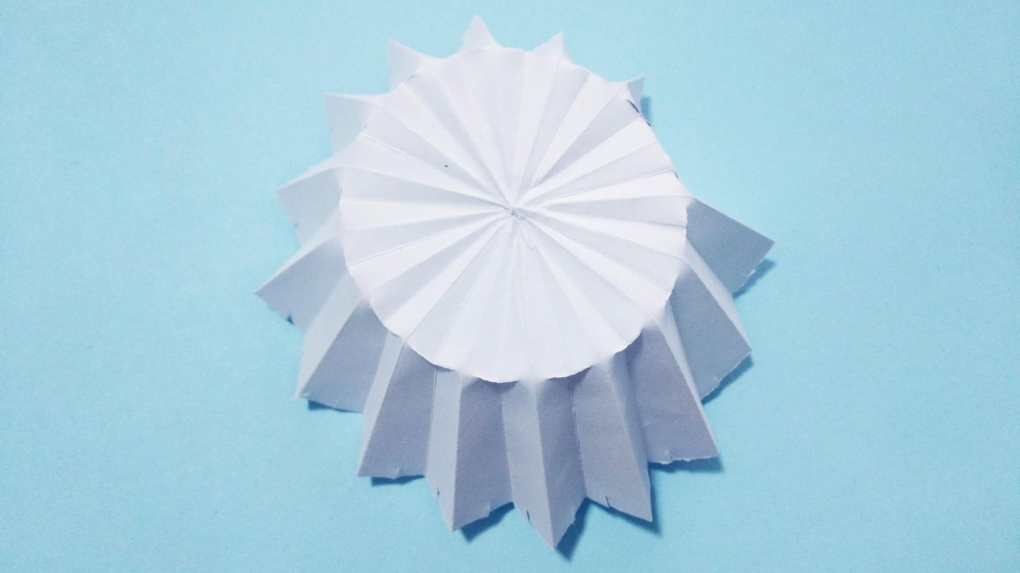 一起来折把油纸伞吧做法简单又漂亮手工折纸教程