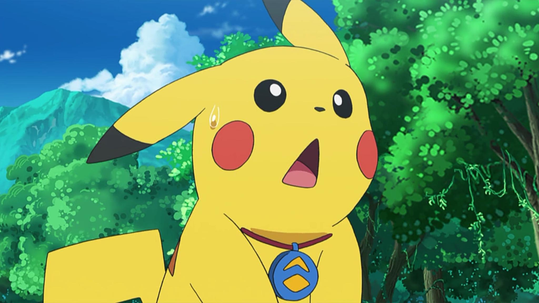 《神奇宝贝》小智这一集抓了神兽又放走,皮卡丘终被推倒了?